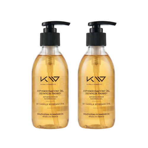 KAMILA WYBRAŃCZYK - Antyoksydacyjny Żel do Mycia Twarzy - 2x 200ml 