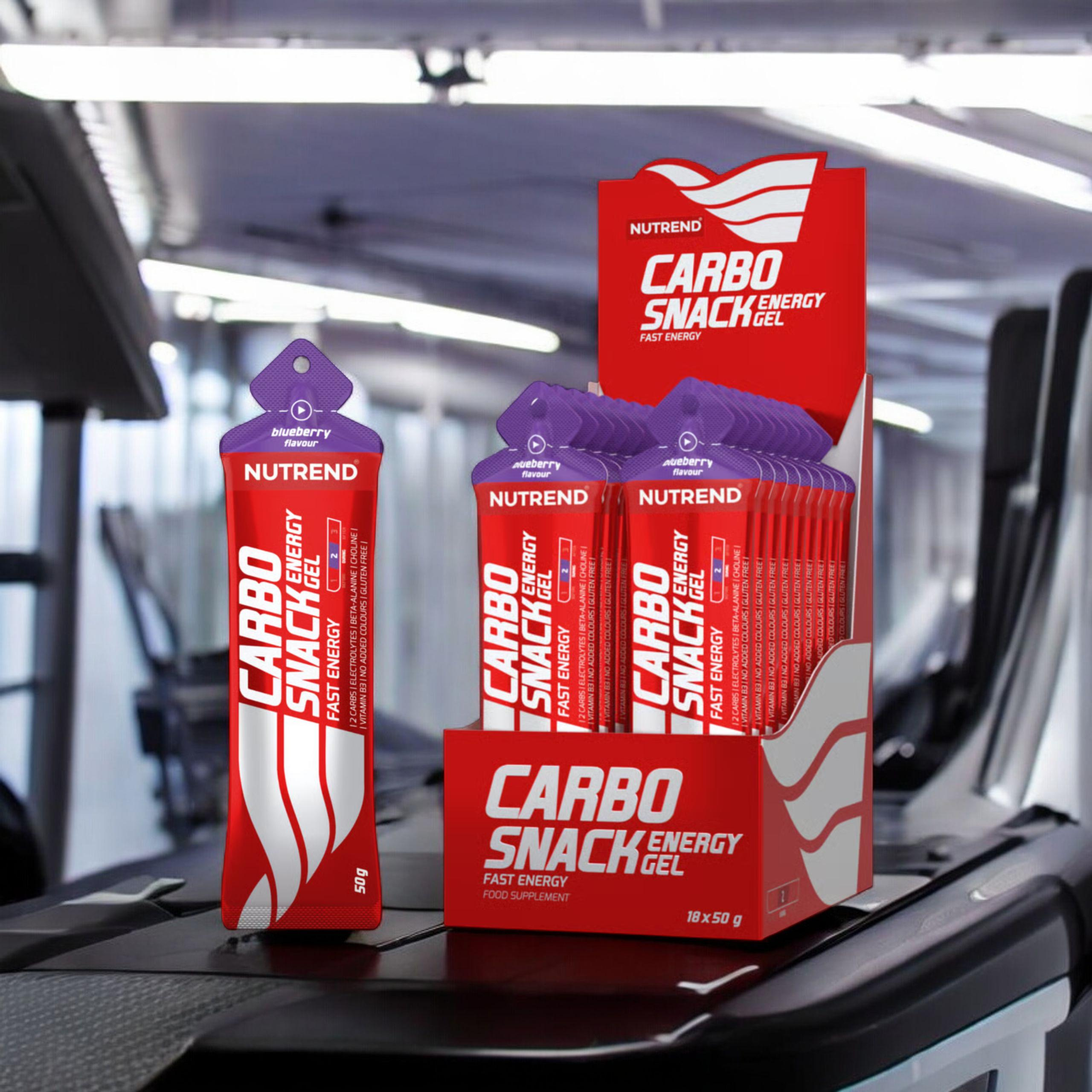 NUTREND - Carbosnack - 18x 50g - Blueberry