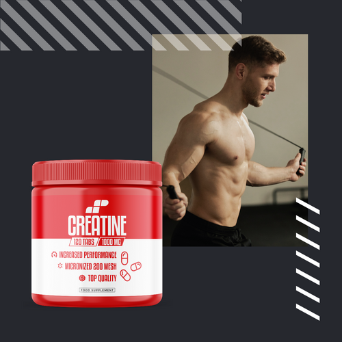 2x MP NUTRITION Creatine 1000mg - 120tabs