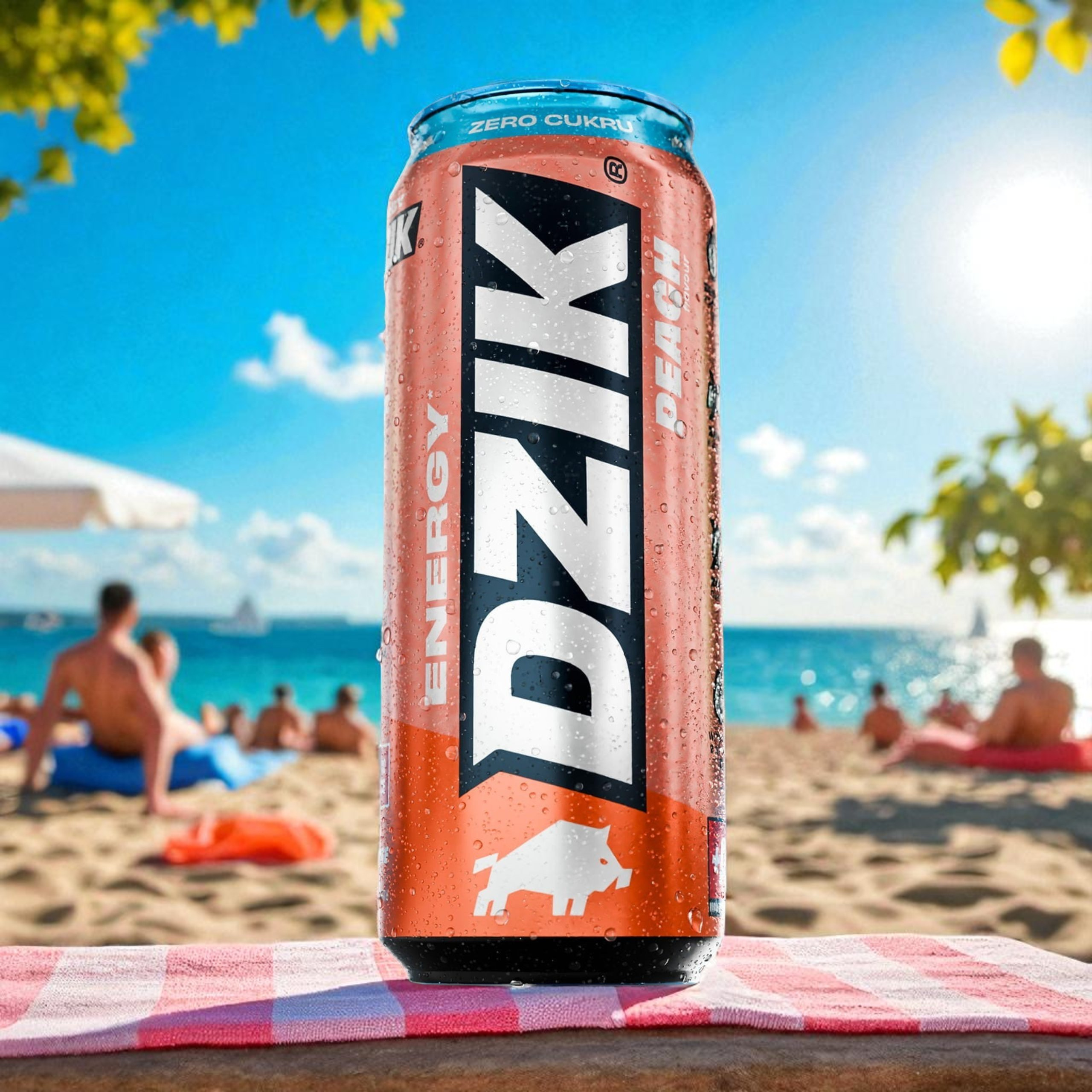 DZIK Energy Drink 2x 500ml