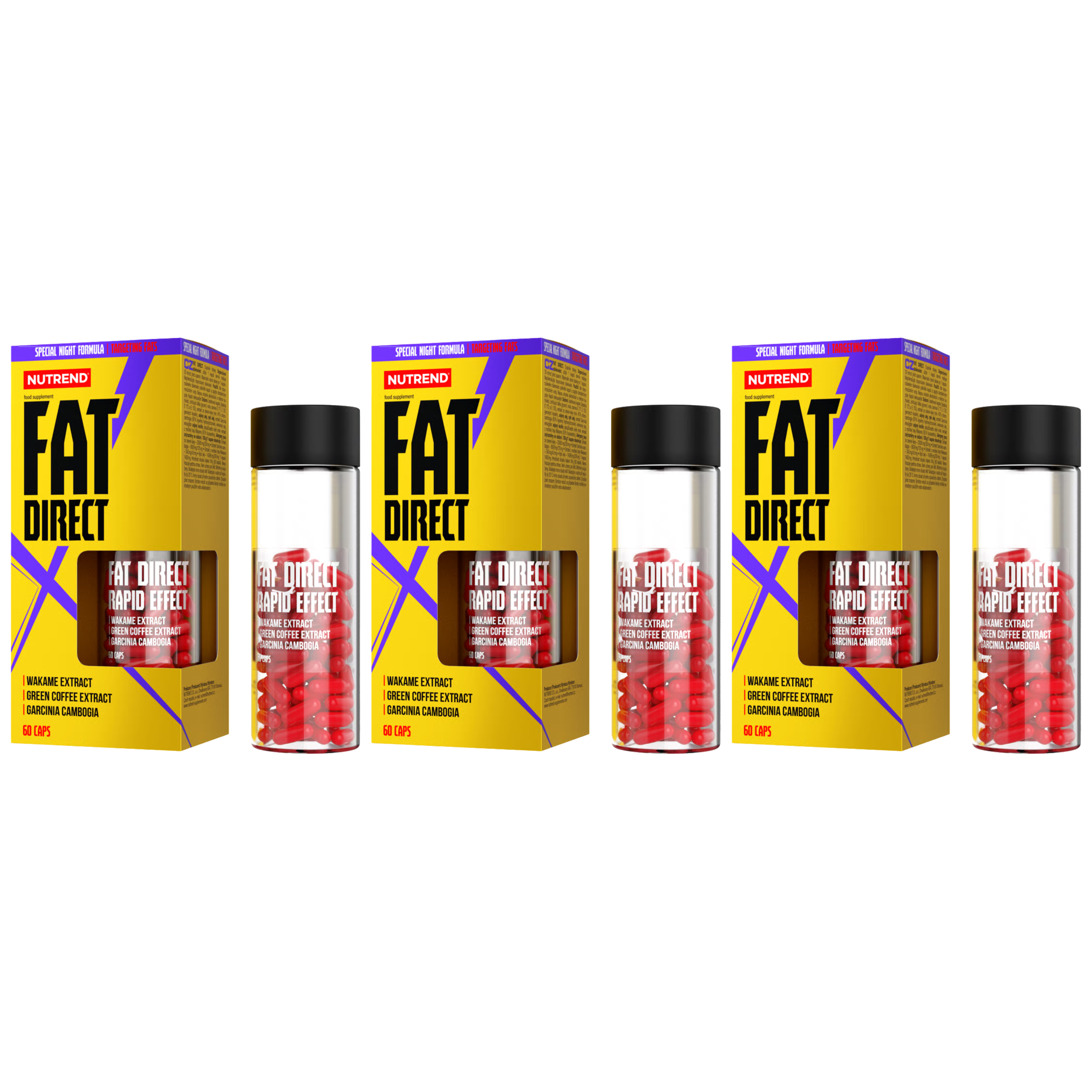 NUTREND Fat Direct - 3x 60caps