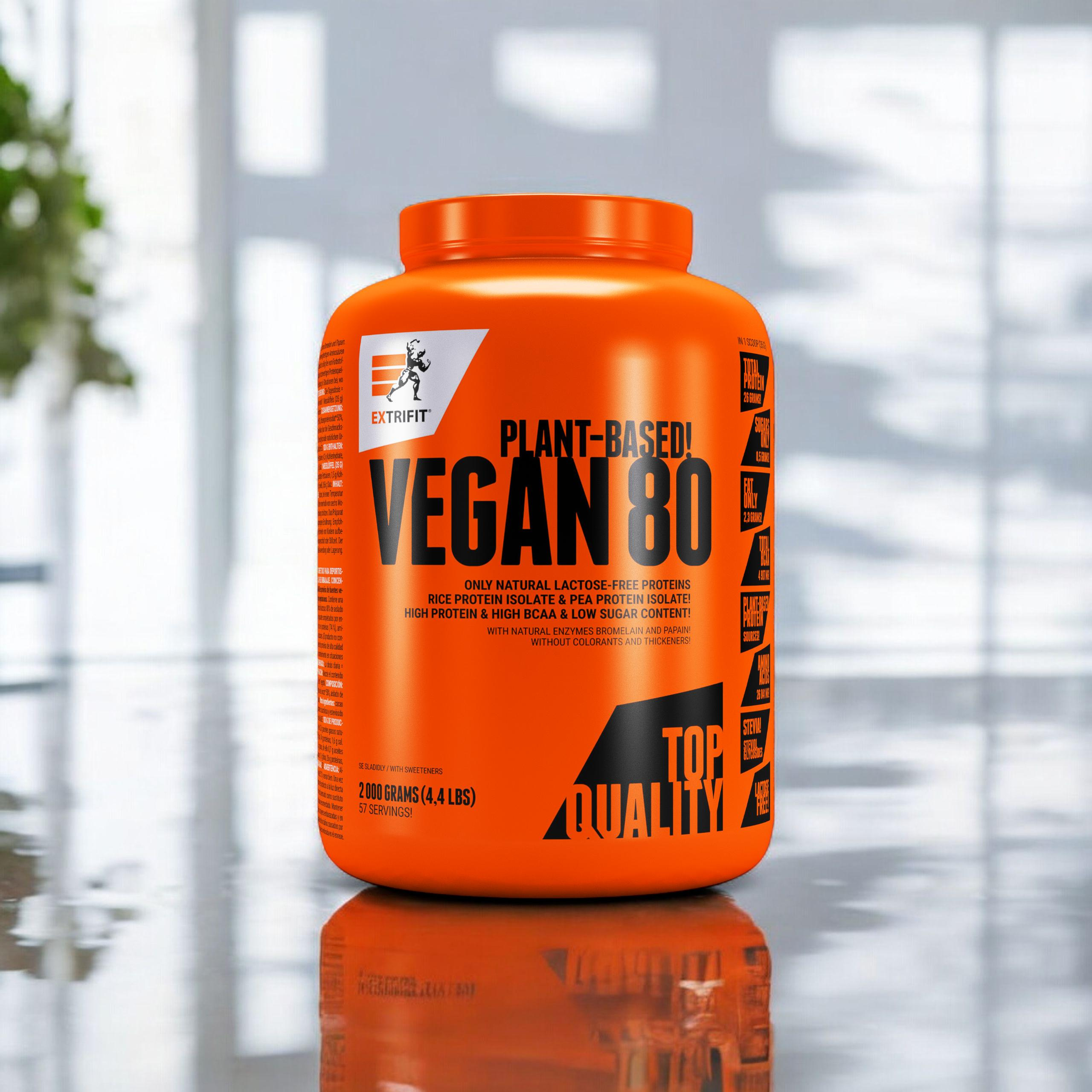 EXTRIFIT Vegan 80 - 3x 2000g