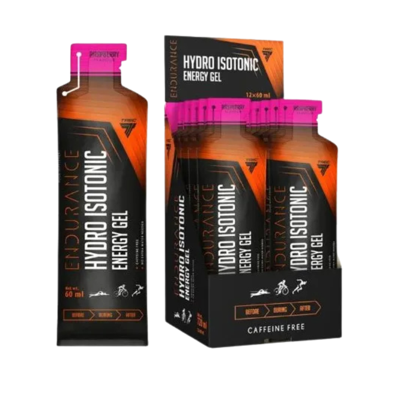 TREC - Endurance Hydro Isotonic Energy Gel - 60ml - Raspberry x12