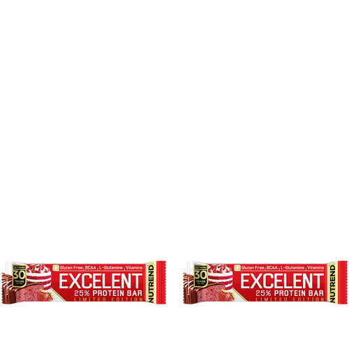 NUTREND Excelent Protein Bar - 2x 85g - Baton Białkowy