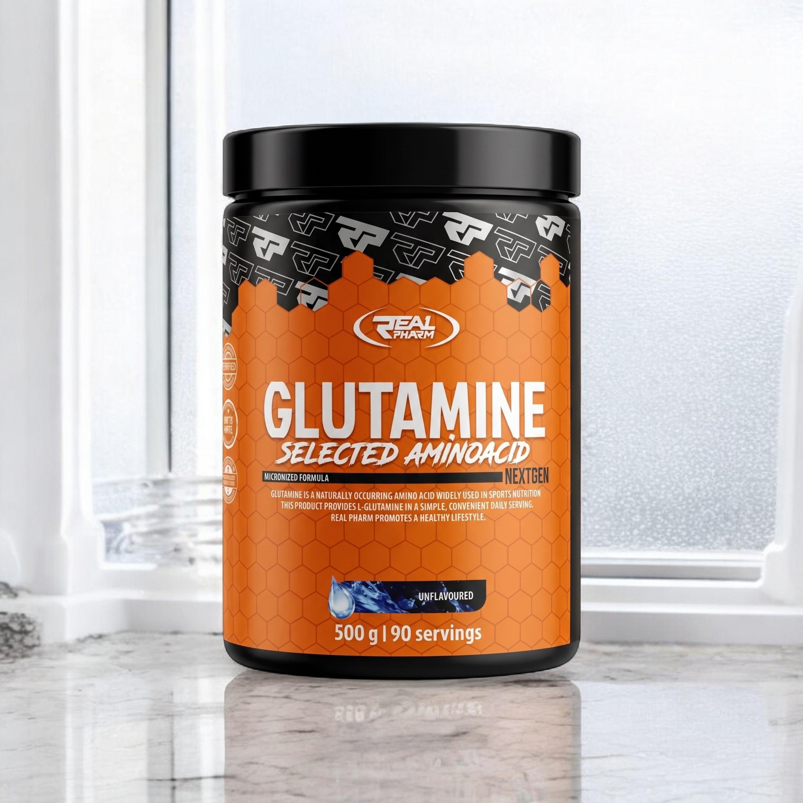REAL PHARM Glutamine - 500g - Glutamina