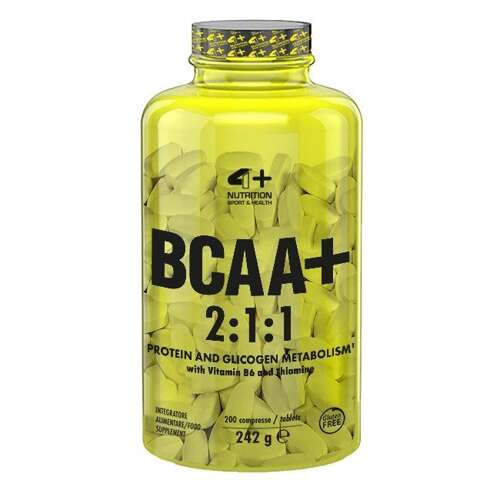 4+ NUTRITION - BCAA 2:1:1 - 242g - Unflavored