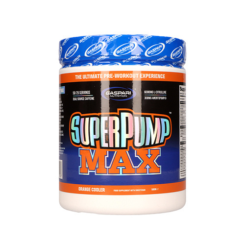 GASPARI NUTRITION - Super Pump Max - 2x 500g - Orange Cooler