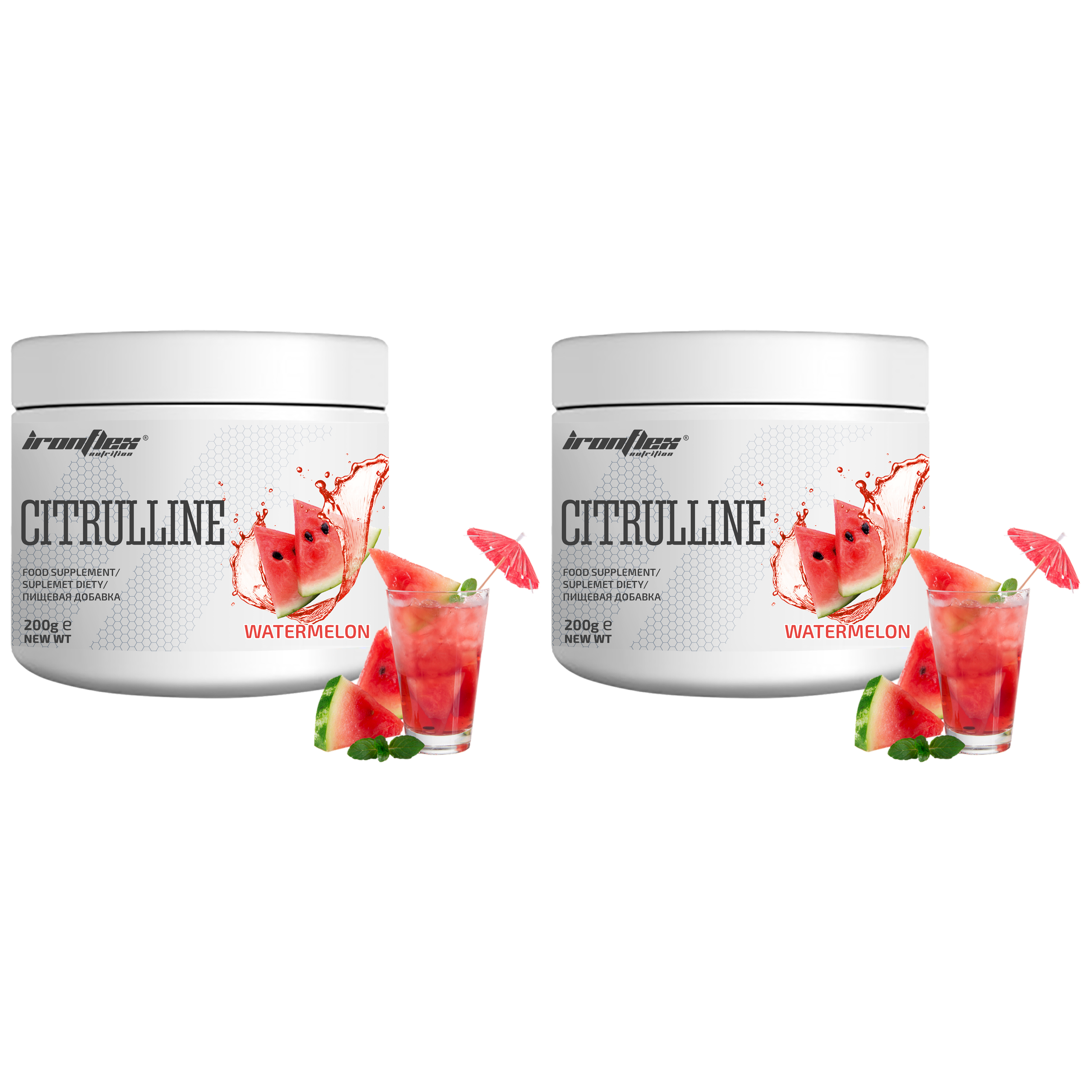 IRONFLEX Citrulline - 2x 200g - Cytrulina