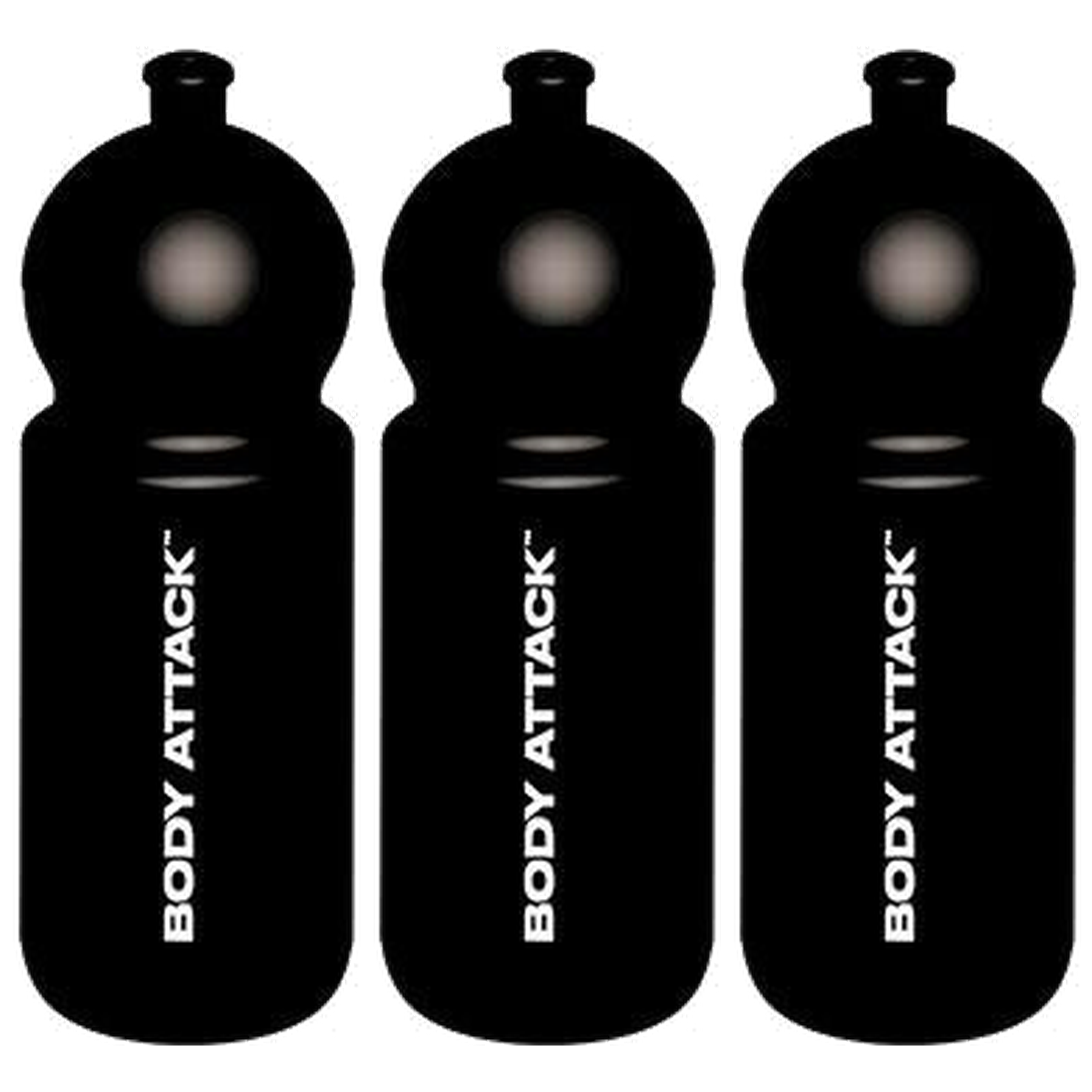 BODY ATTACK - Body Attack - 3x 500ml - Black