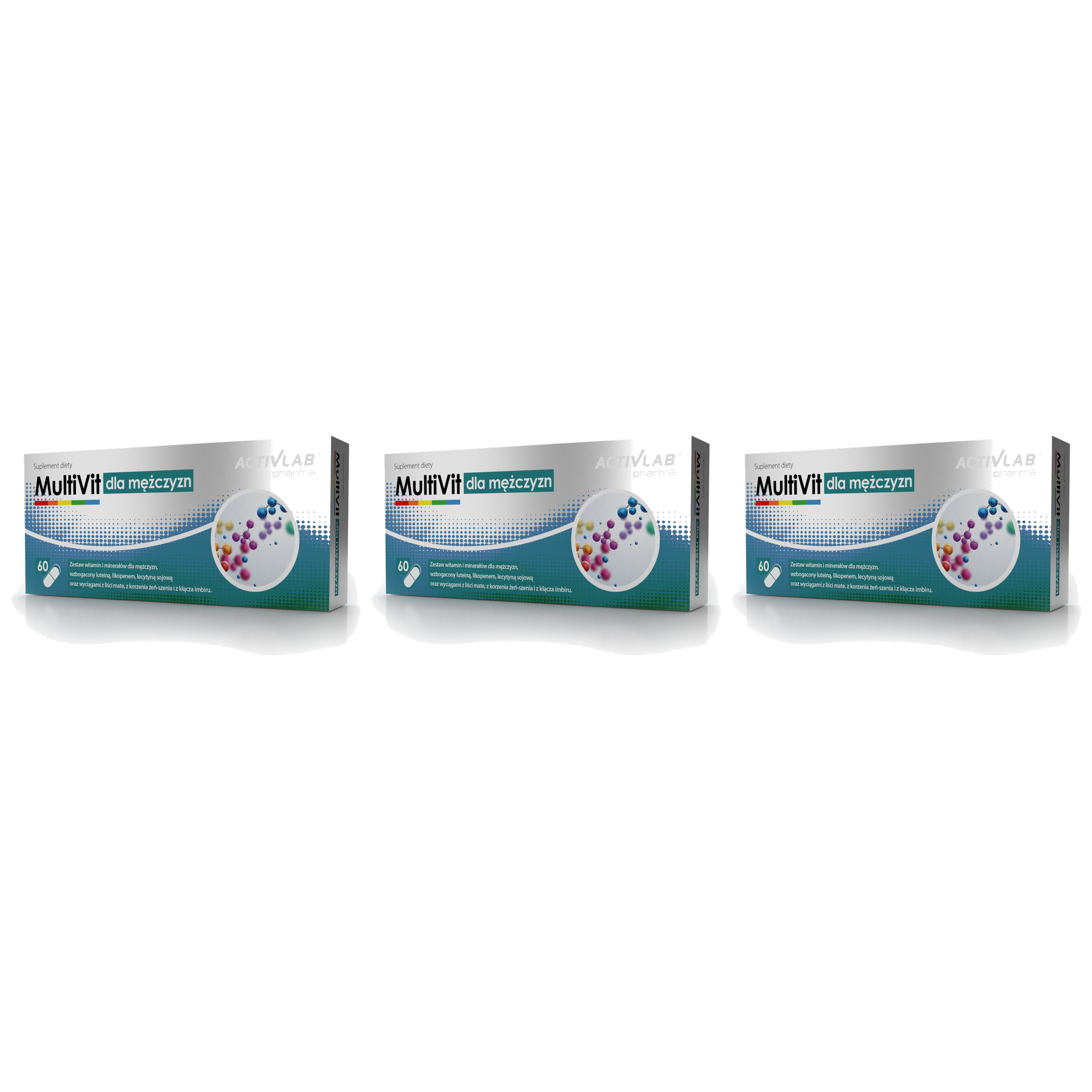 ACTIVLAB PHARMA Multivit dla Mężczyzn - 3x 60caps