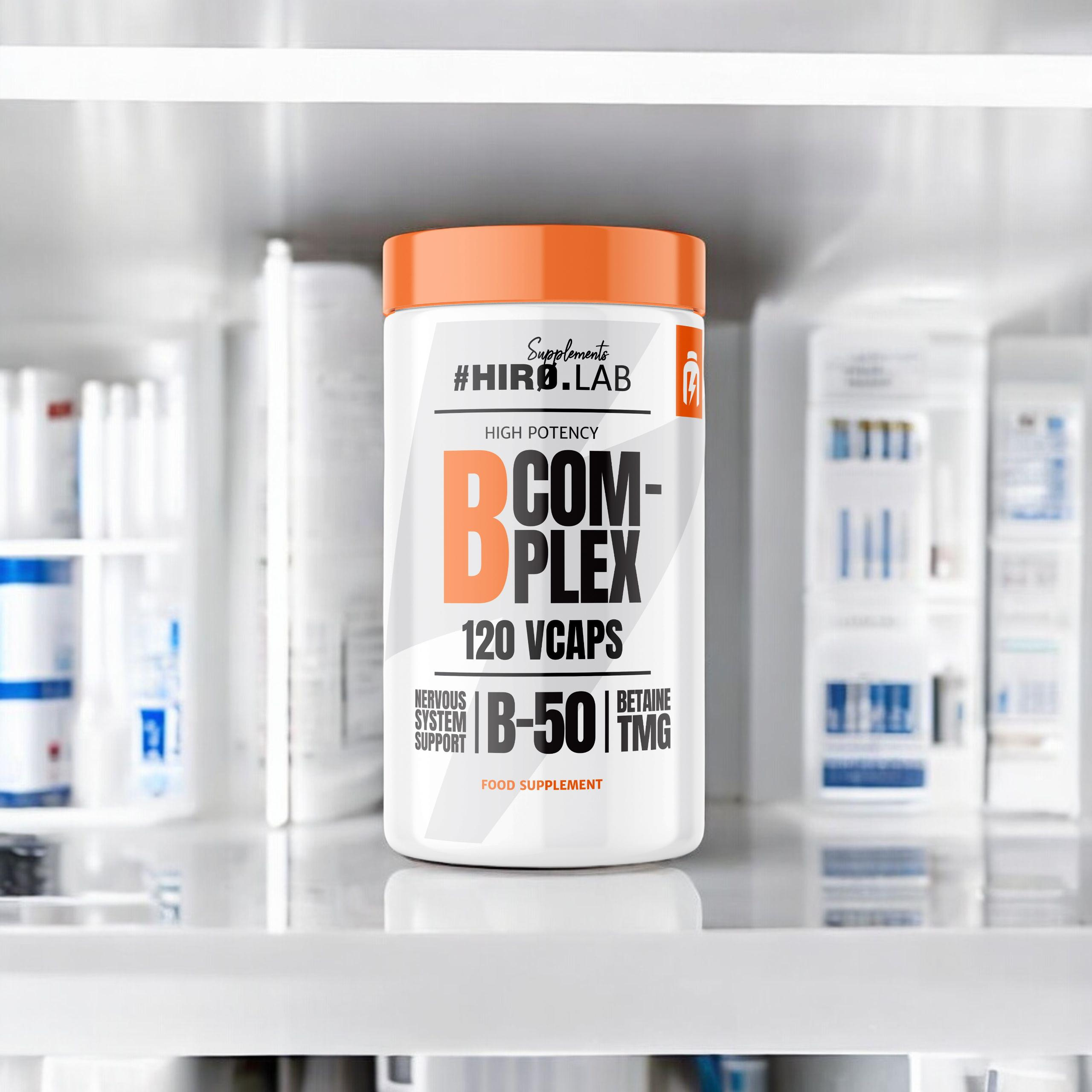 HIRO.LAB B-Complex - 120vcaps