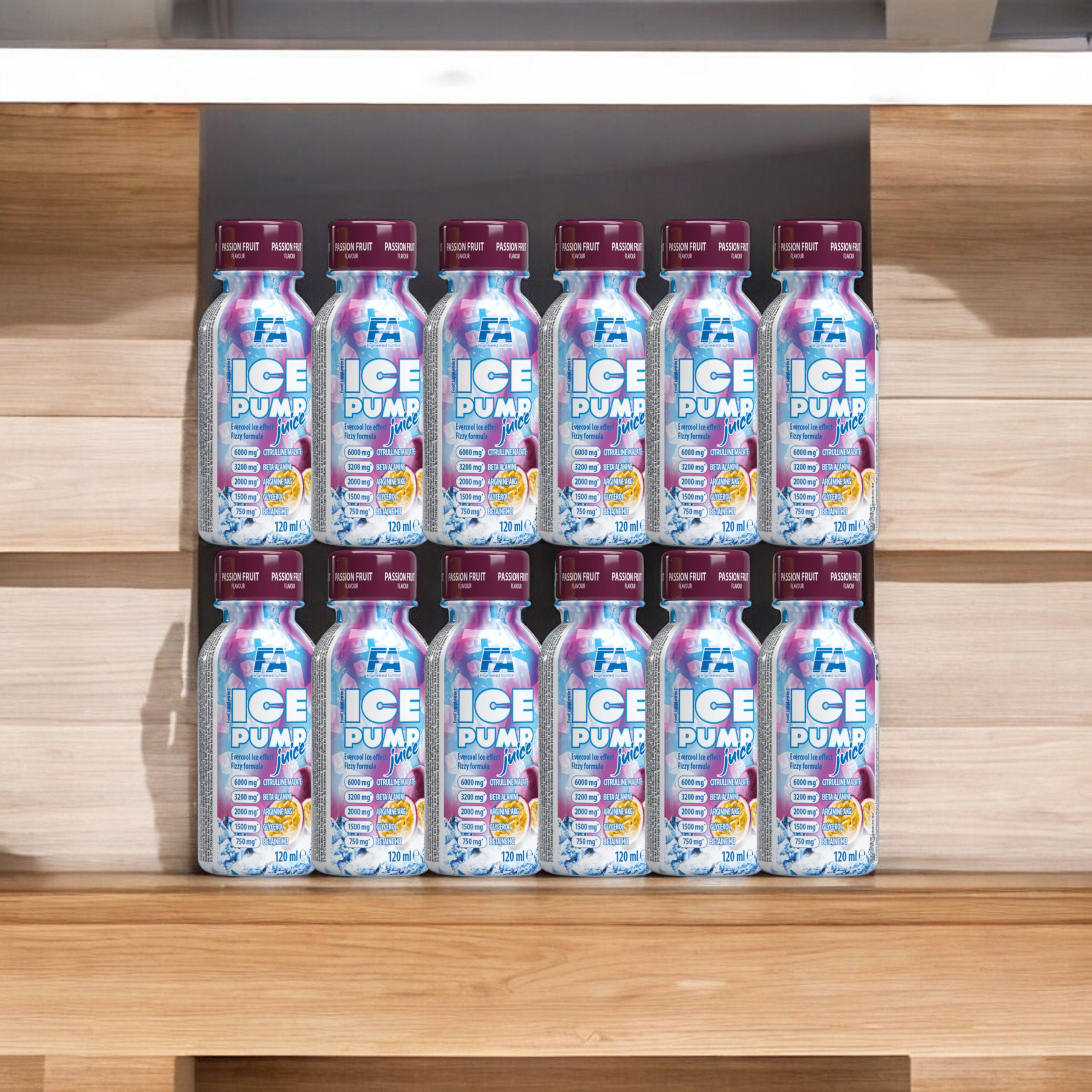 FITNESS AUTHORITY - Ice Pump Juice - 12x 2x 120ml