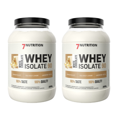 7 NUTRITION Whey Isolate 90 - 2x 2000g