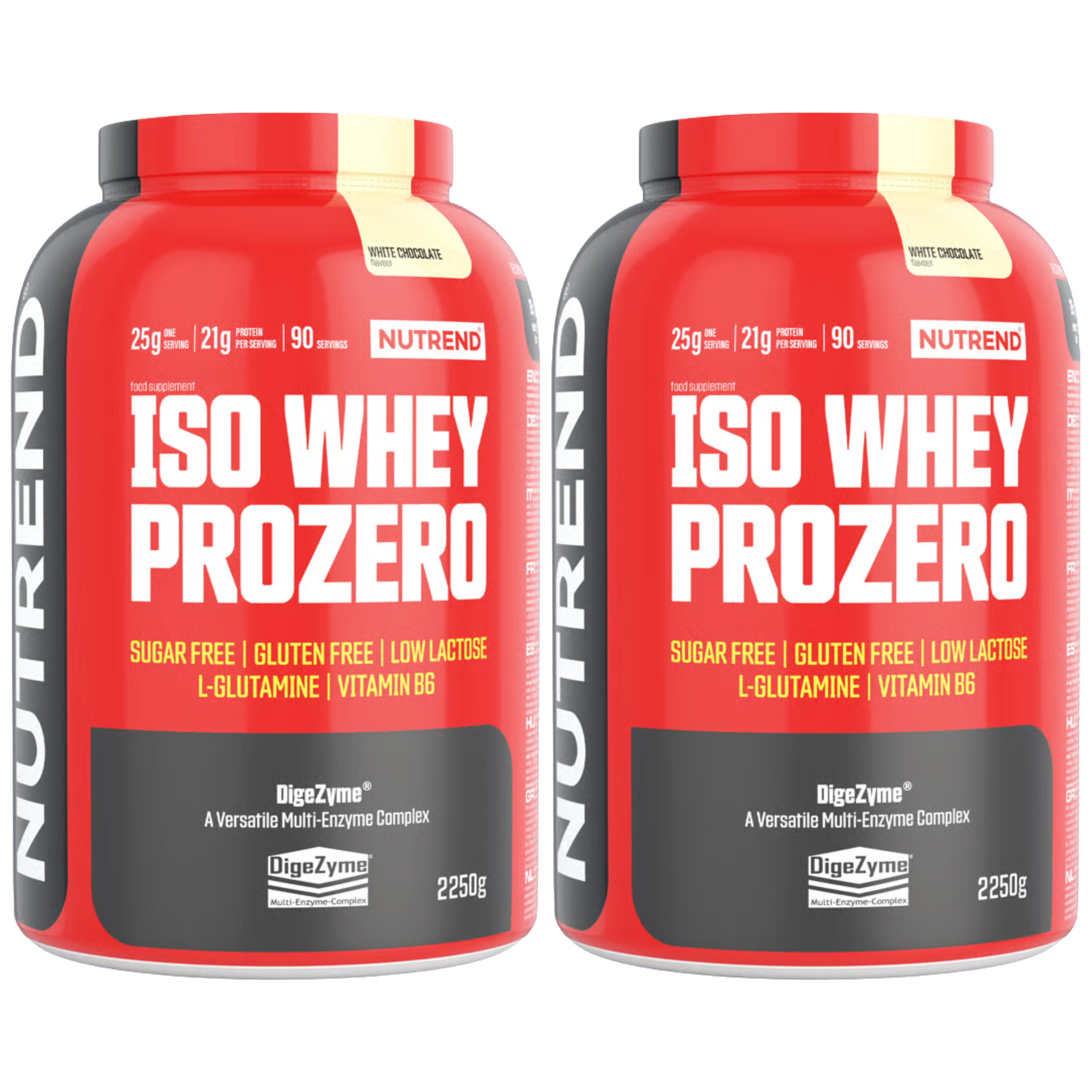 NUTREND Iso Whey ProZero - 2x 2250g