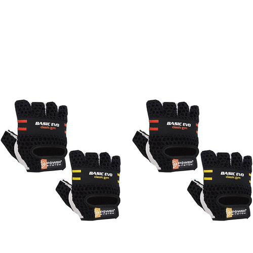 POWER SYSTEM Rękawice - Basic Evo - 2x Black