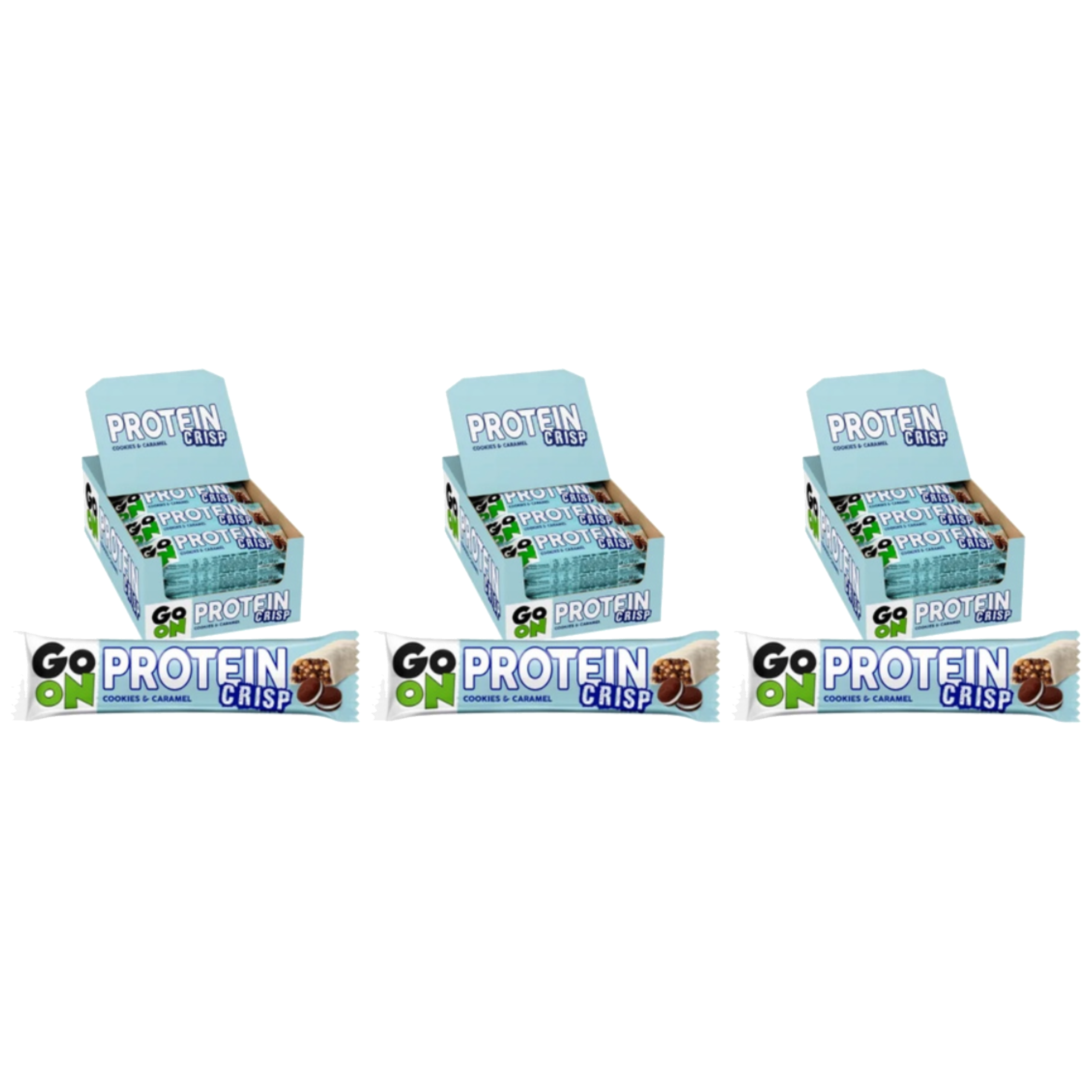 SANTE Baton Go On Protein Crisp - 24x 3x 50g