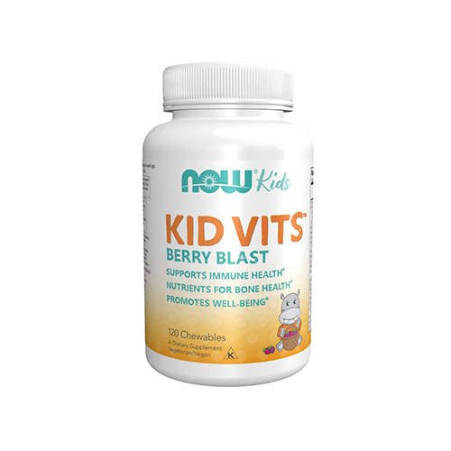 NOW Kid Vits - 2x 120 tabletek do ssania