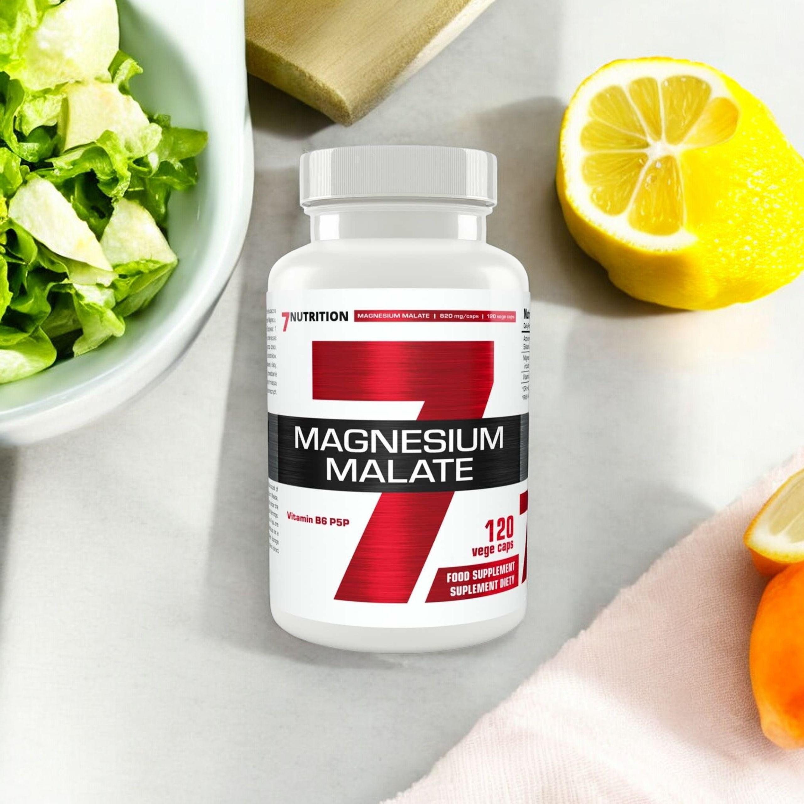 7 NUTRITION - Magnesium Malate - 3x 120vcaps.