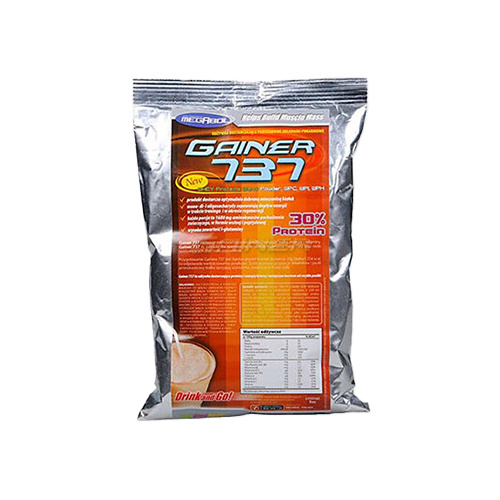 MEGABOL Gainer 737 - 500g - Raspberry - WYPRZEDAZ