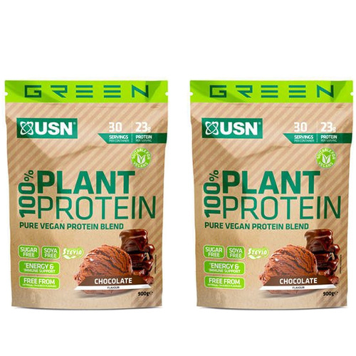 Ultimate Sports Nutrition USN 100% Plant Protein - 2x 900g