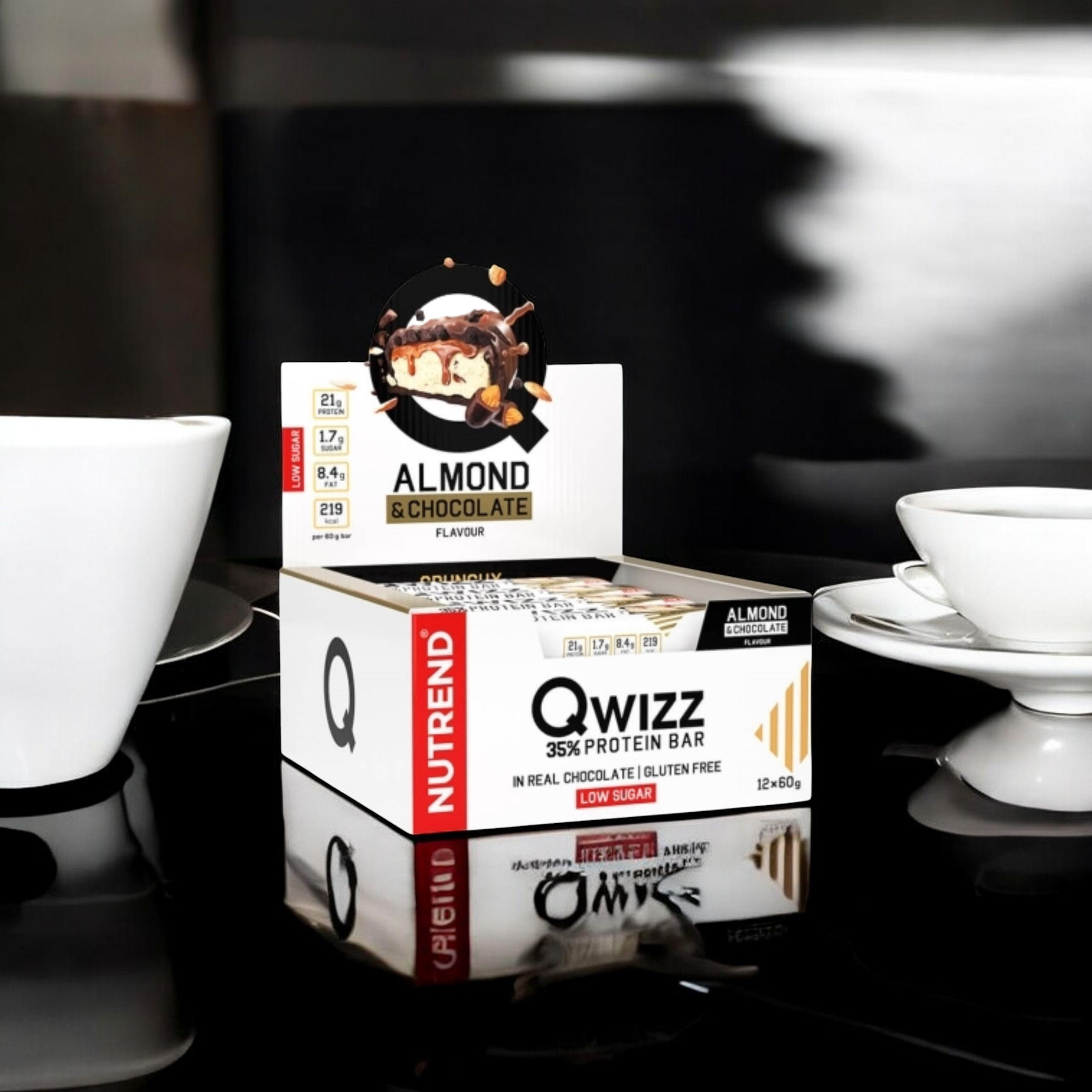 NUTREND - Baton QWIZZ Protein Bar - 24x 2x 60g