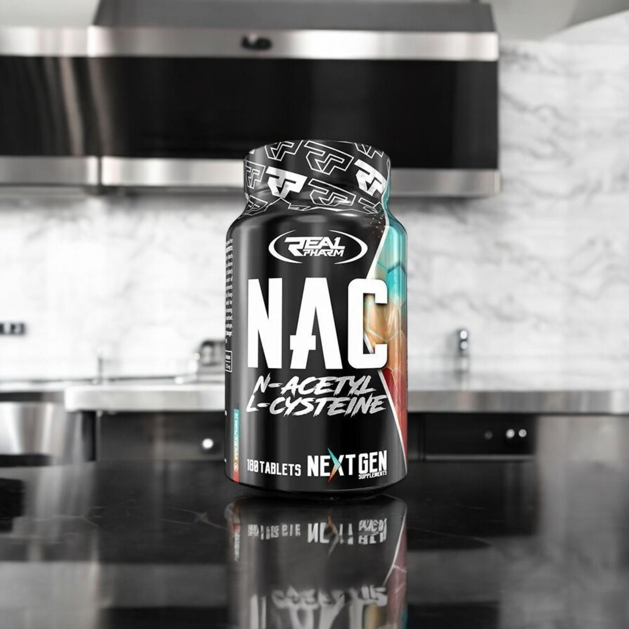REAL PHARM - NAC 250mg - 180tabs.