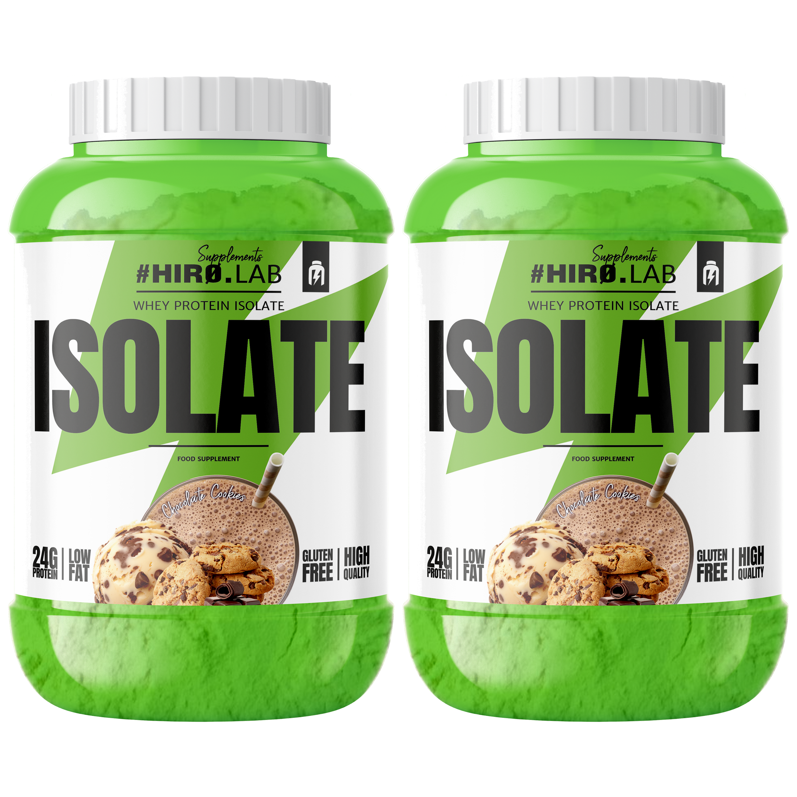 HIRO.LAB Whey Protein Isolate - 2x 1800g