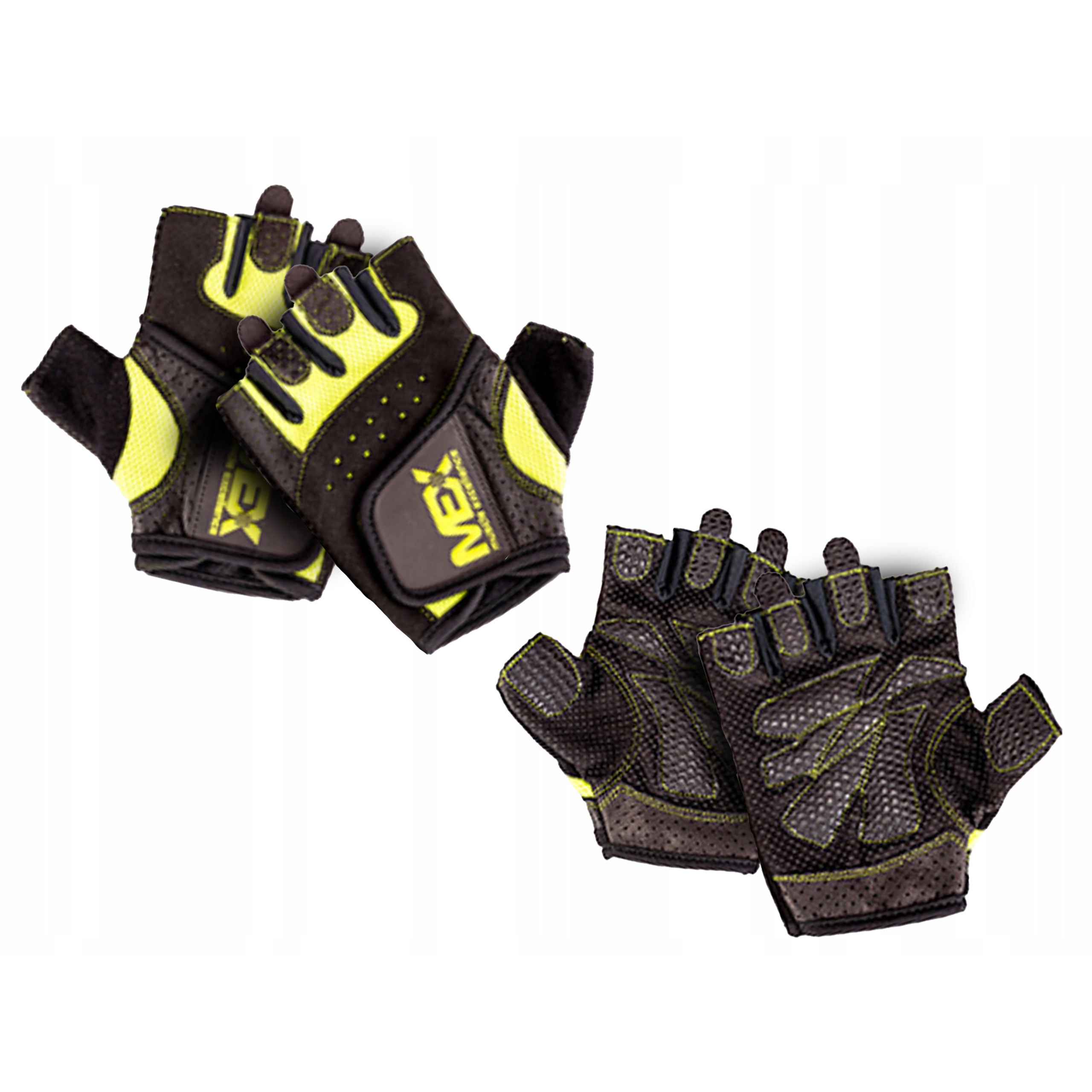 MEX W‑FIT Rękawice Damskie – Green — zestaw 2x