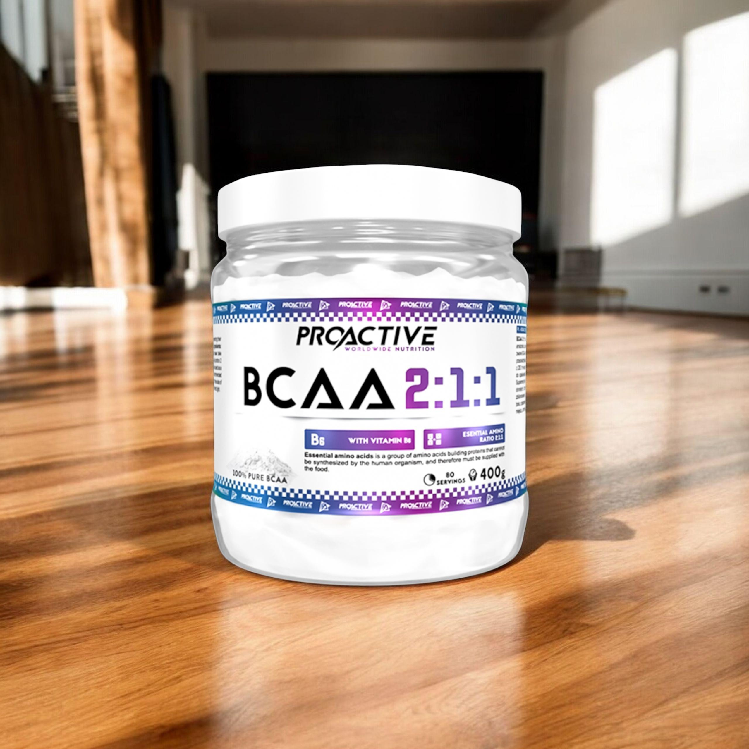 PROACTIVE BCAA - 400g - WYPRZEDAŻ - 30-11
