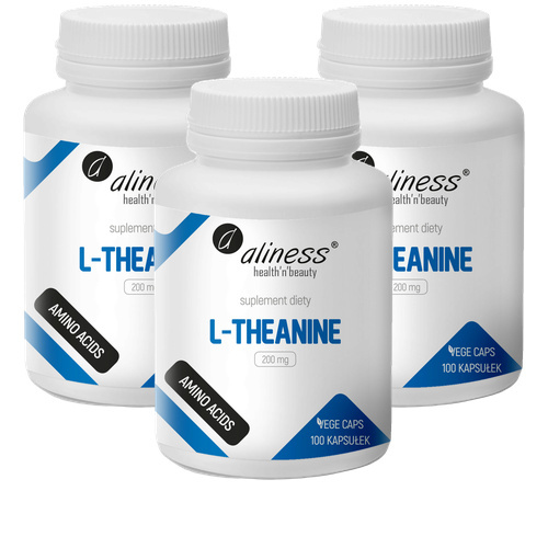 ALINESS L-Theanine 200mg - 3x 100vcaps