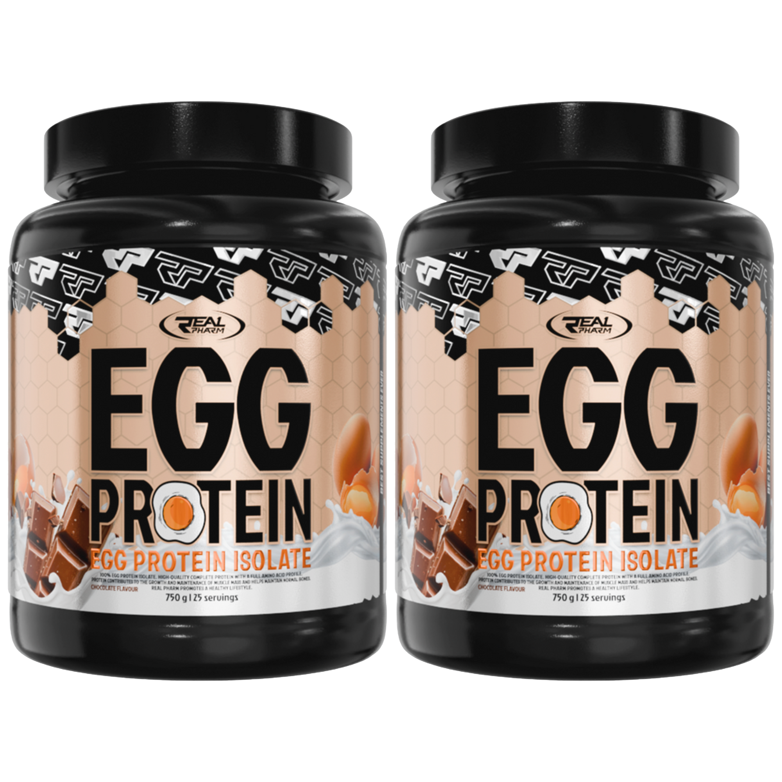 REAL PHARM - Egg Protein Isolate - 2x 750g