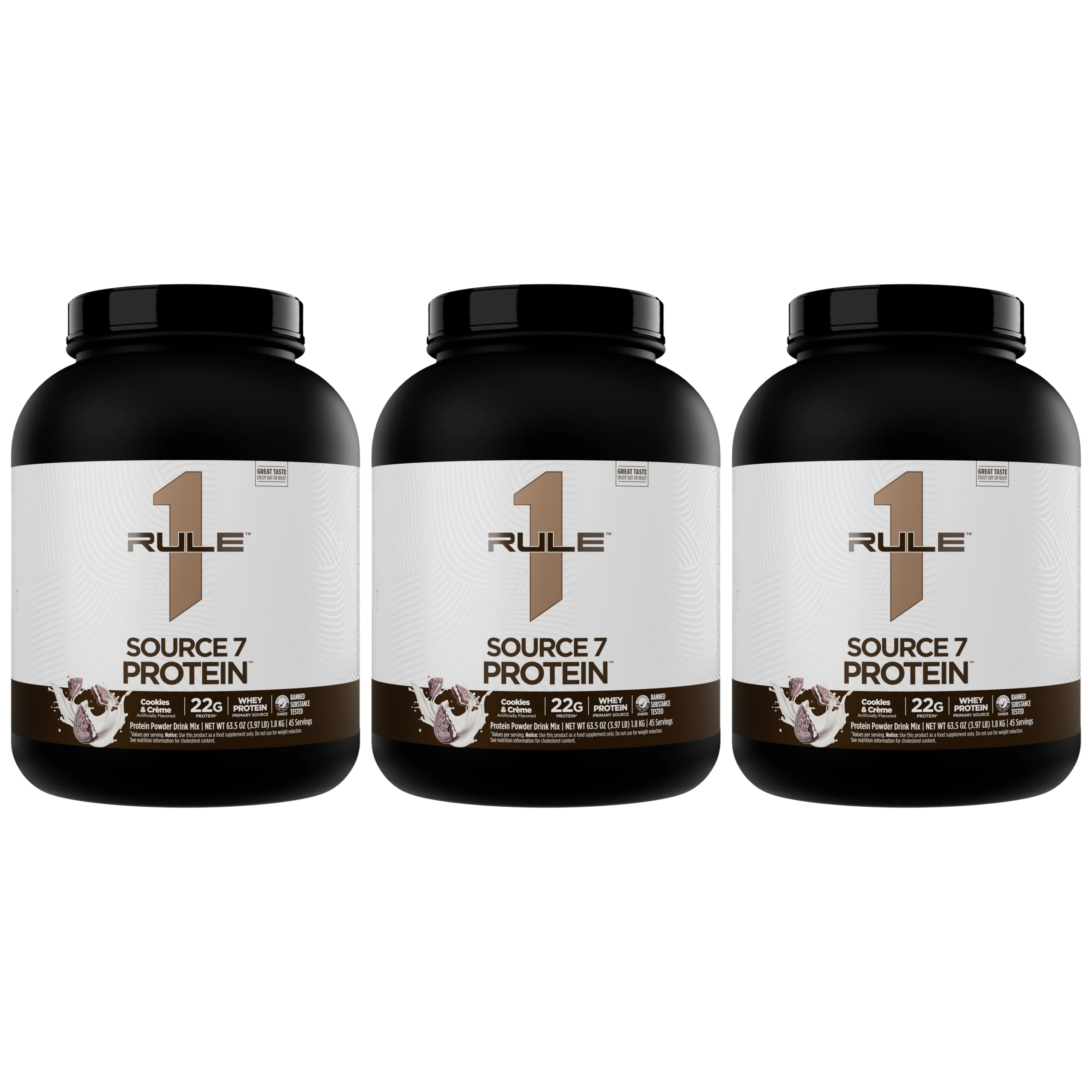 RULE 1 - R1 Source 7 Protein - 3x 1800g 