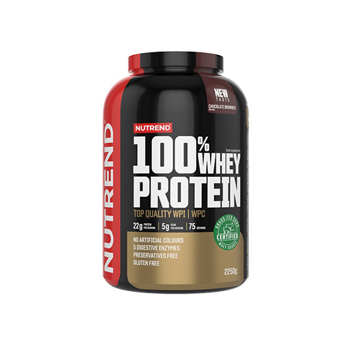 NUTREND 100% Whey Protein - 3x 2250g