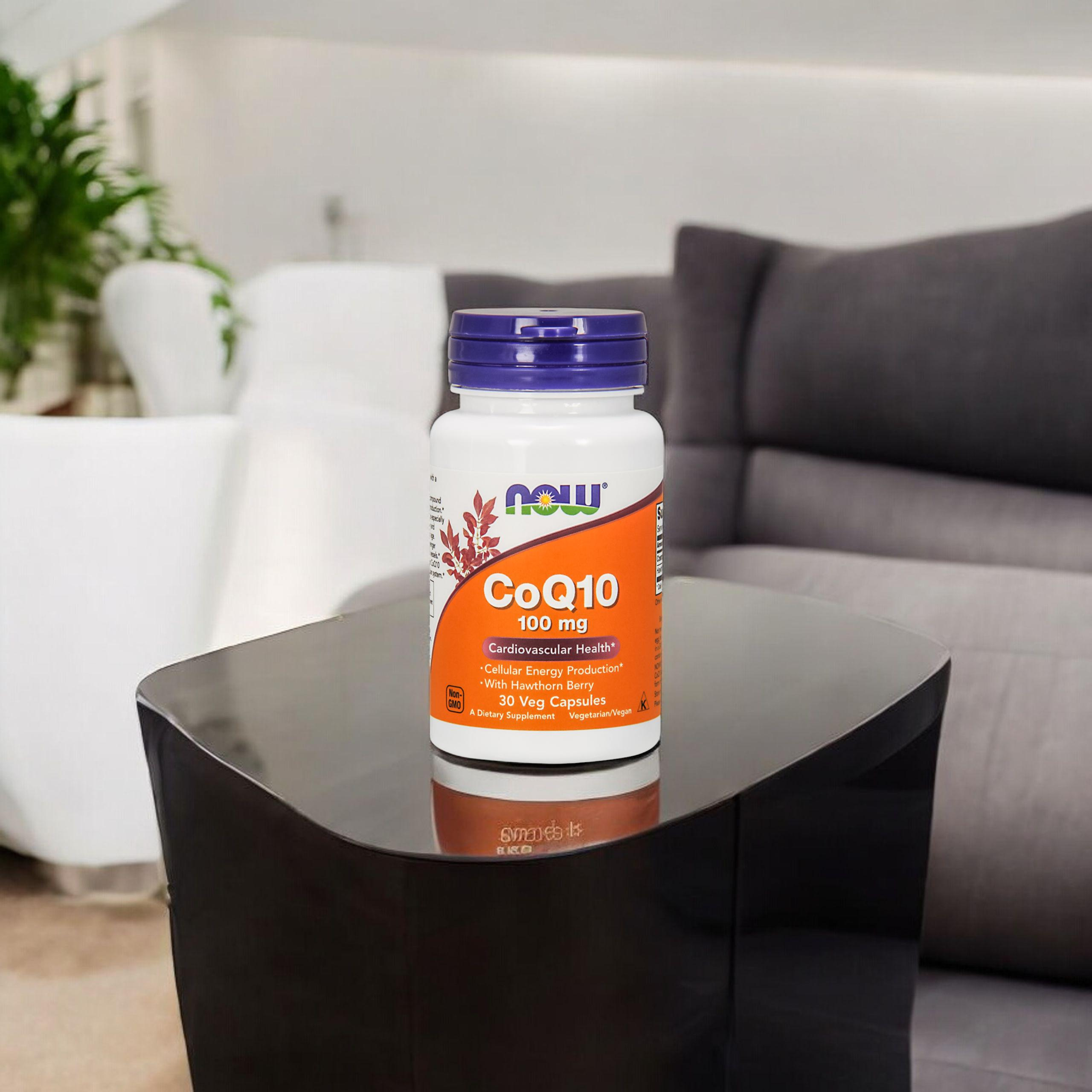 NOW CoQ10 ( Koenzym Q10 ) 100mg - 30vegcaps