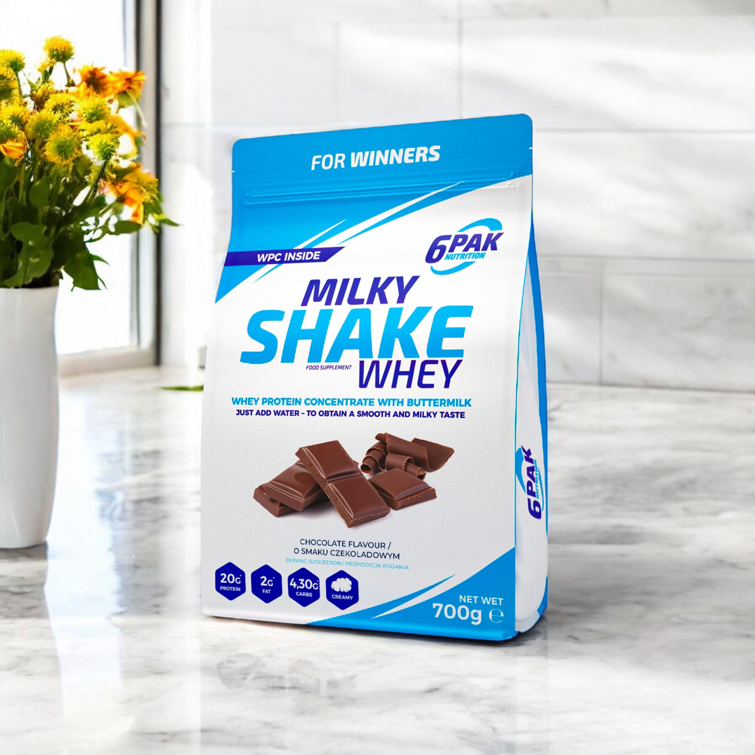 6PAK Milky Shake Whey - 700g