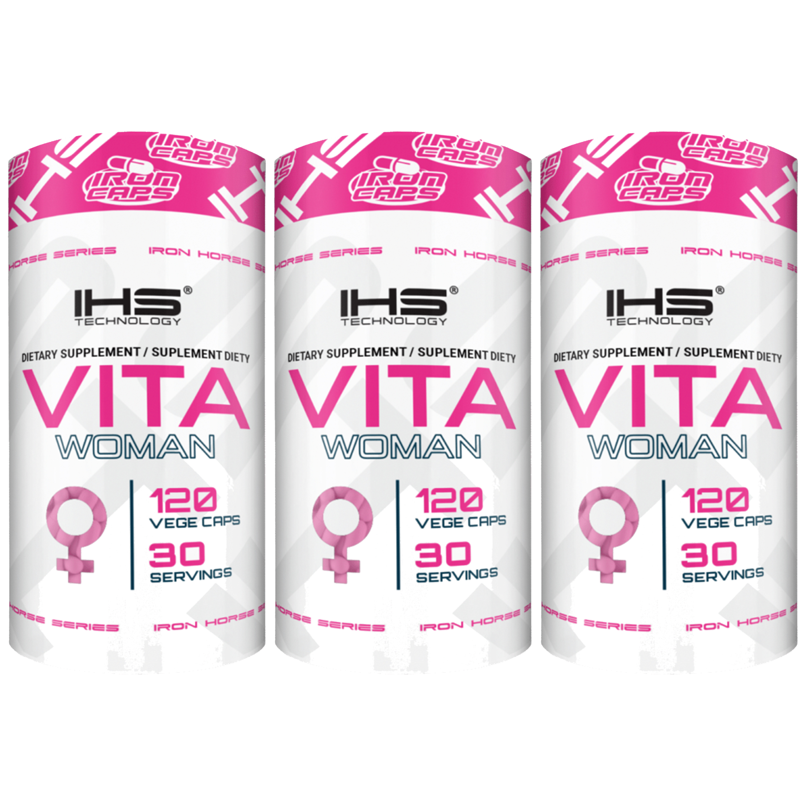 IRON HORSE - Vita Woman - 3x 120caps.