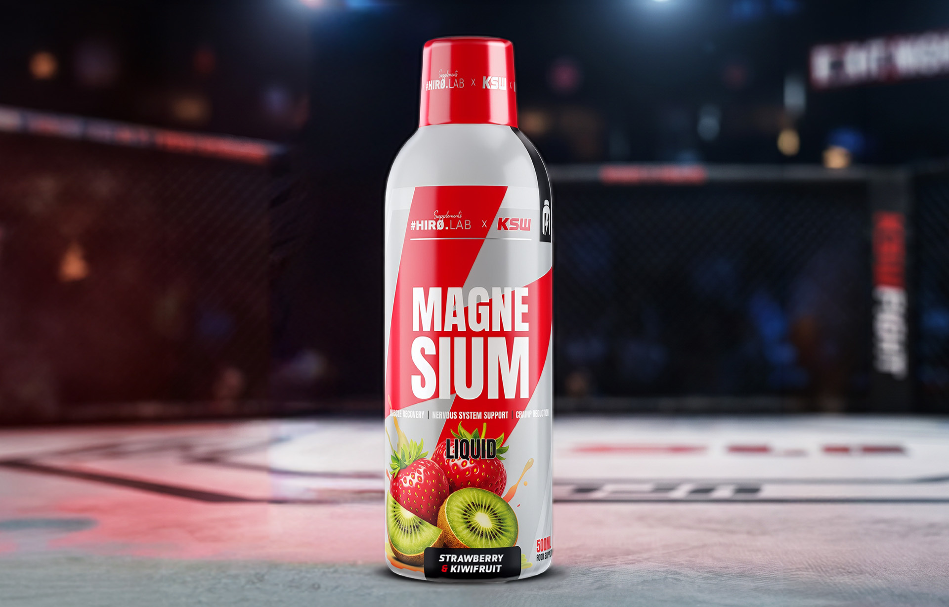 HIRO.LAB x KSW - Magnesium 500ml - Strawberry Kiwi