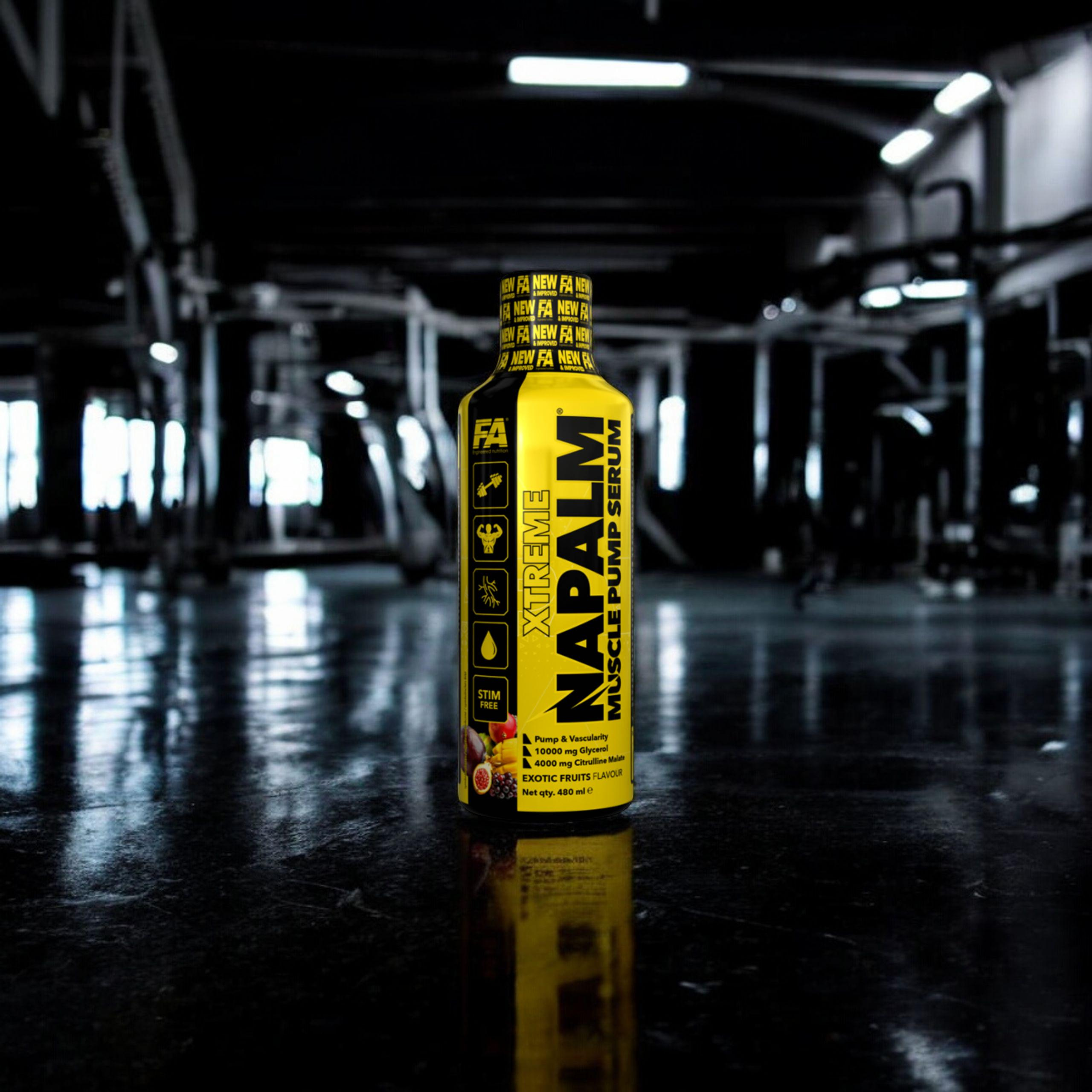 FITNESS AUTHORITY Napalm Muscle Pump Serum - 480ml - ExoticFruits - WYPRZEDAŻ - 31-03