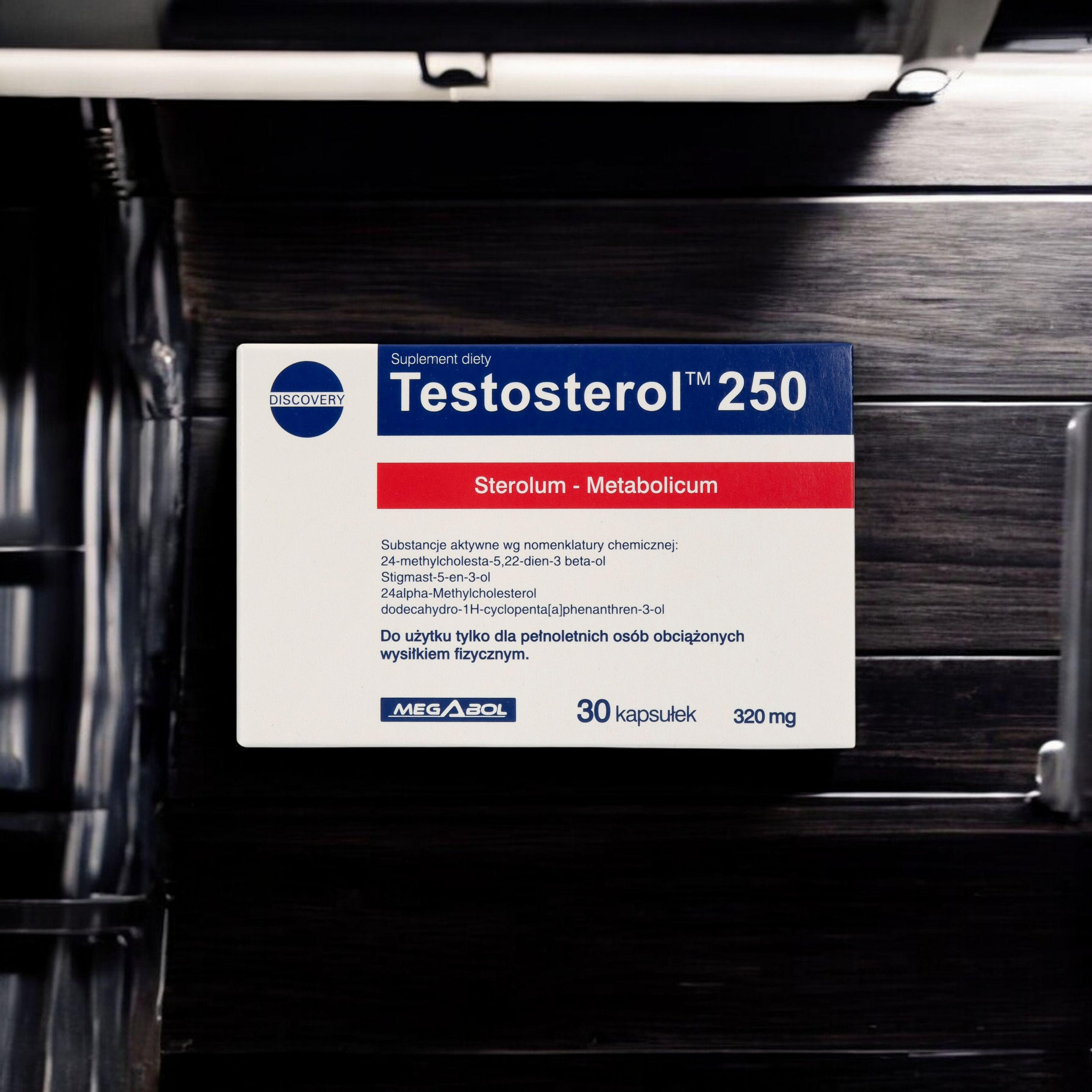 MEGABOL Testosterol 250 - 3x 30caps