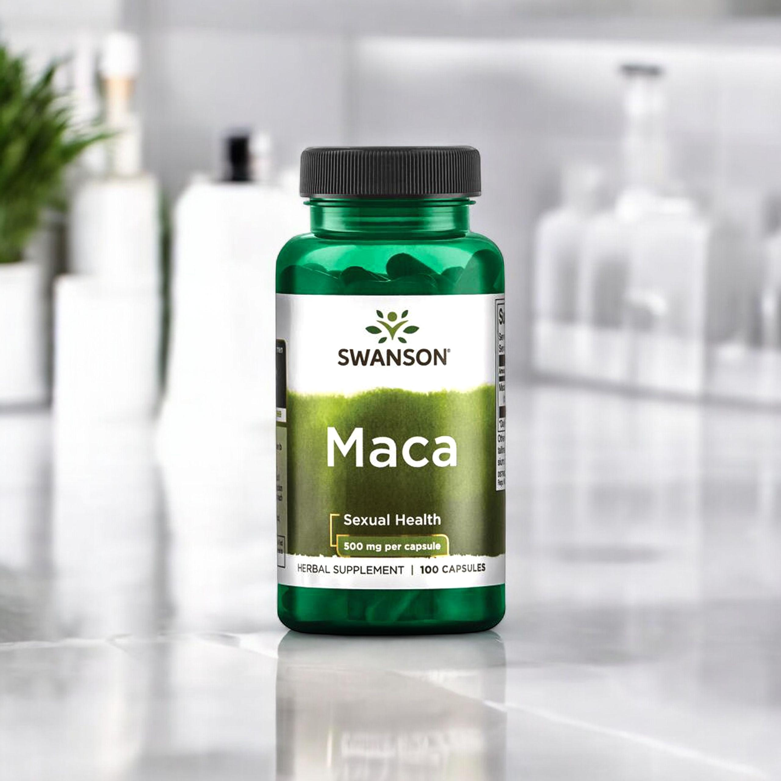 SWANSON Maca 500mg - 3x 100caps