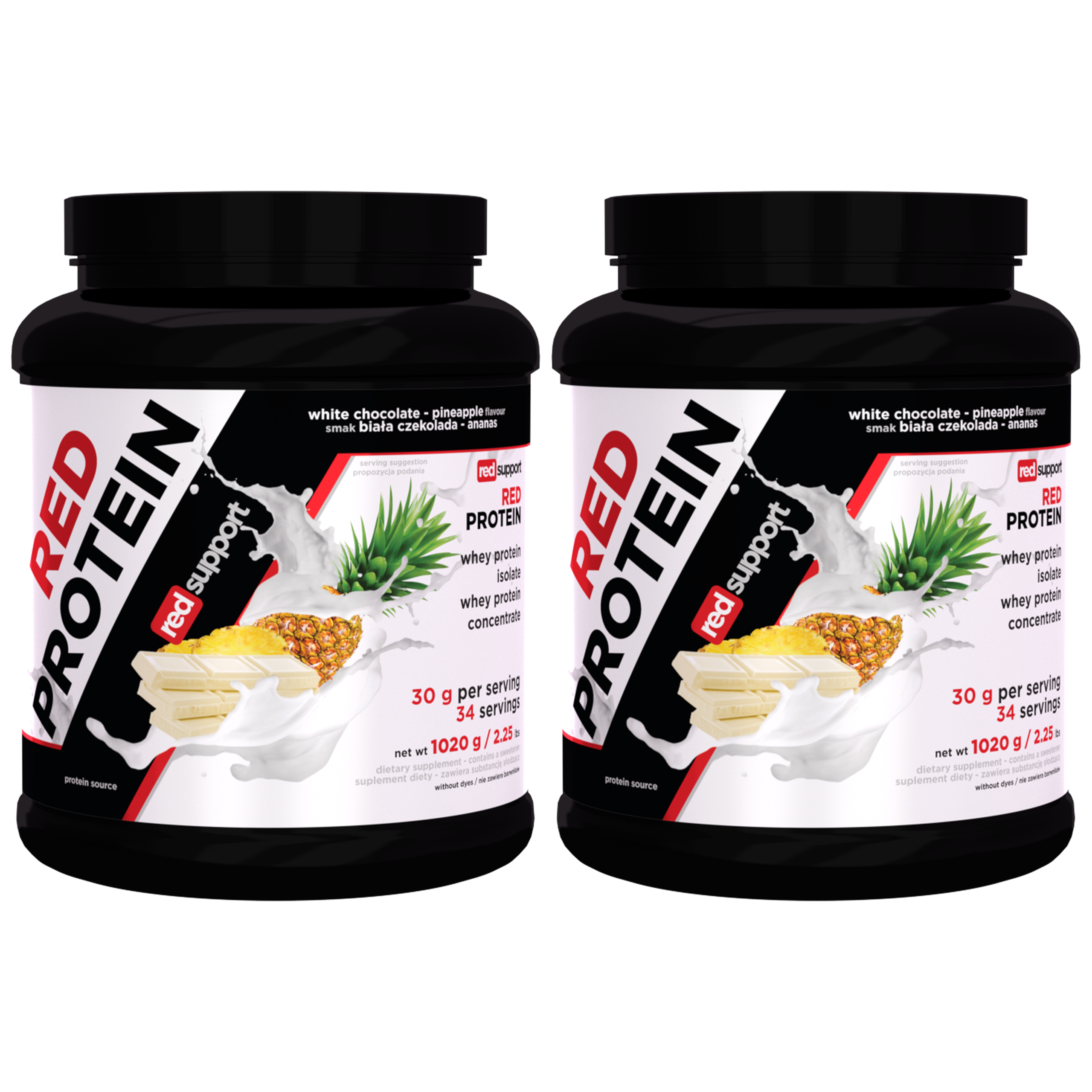 RED SUPPORT Red Protein - 2x 1020g