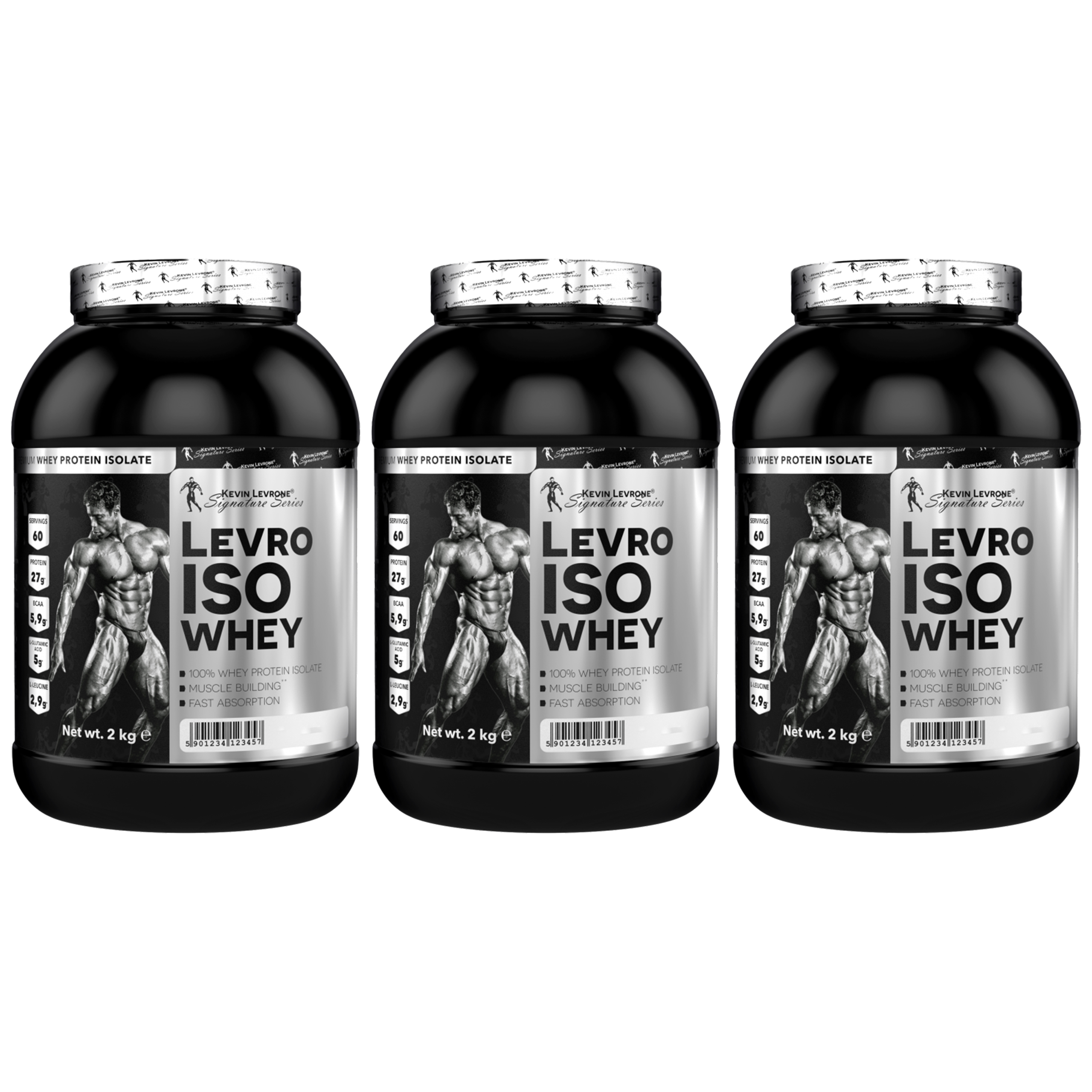 KEVIN LEVRONE Iso Whey - 3x 2000g