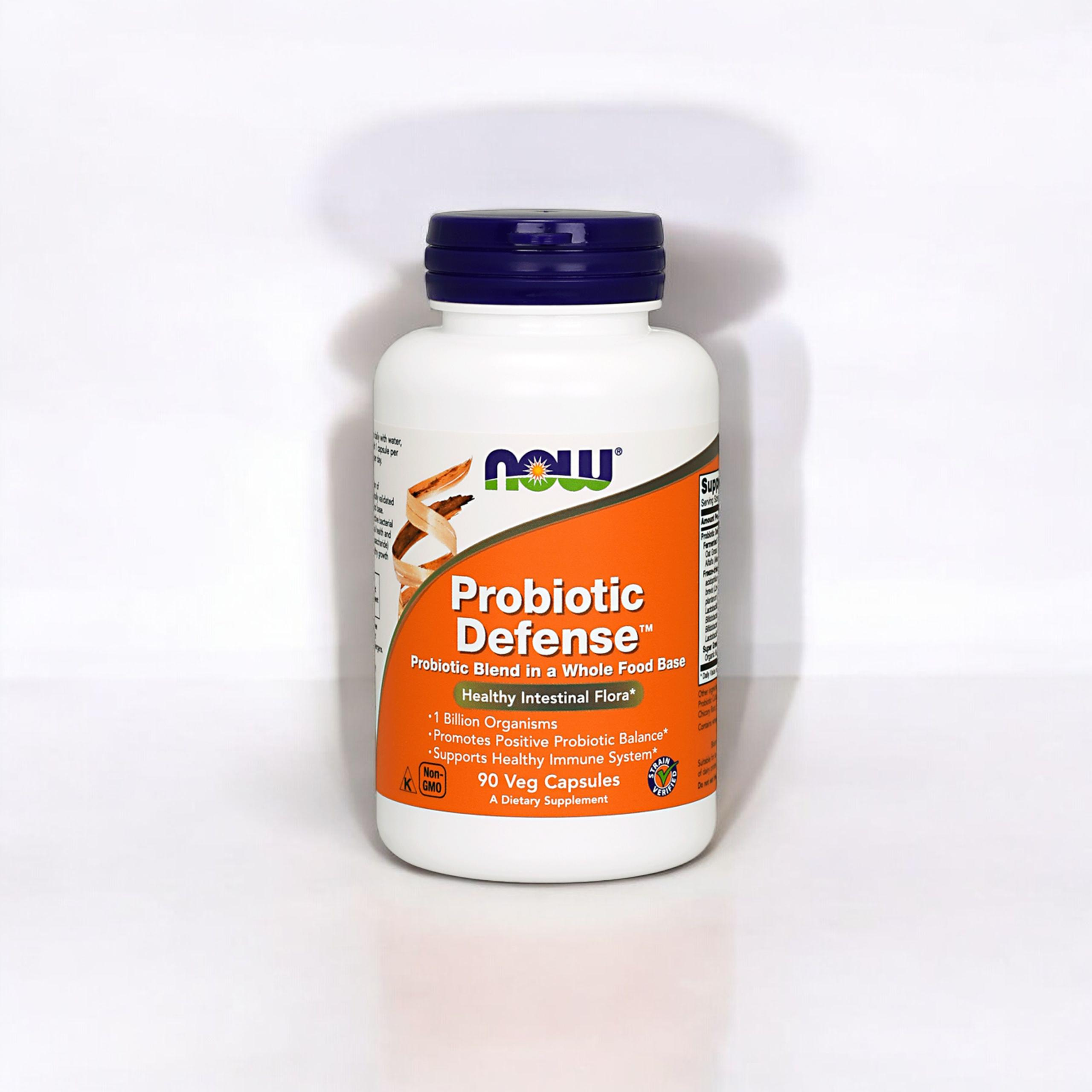 NOW Probiotic Defense - 3x 90vegcaps