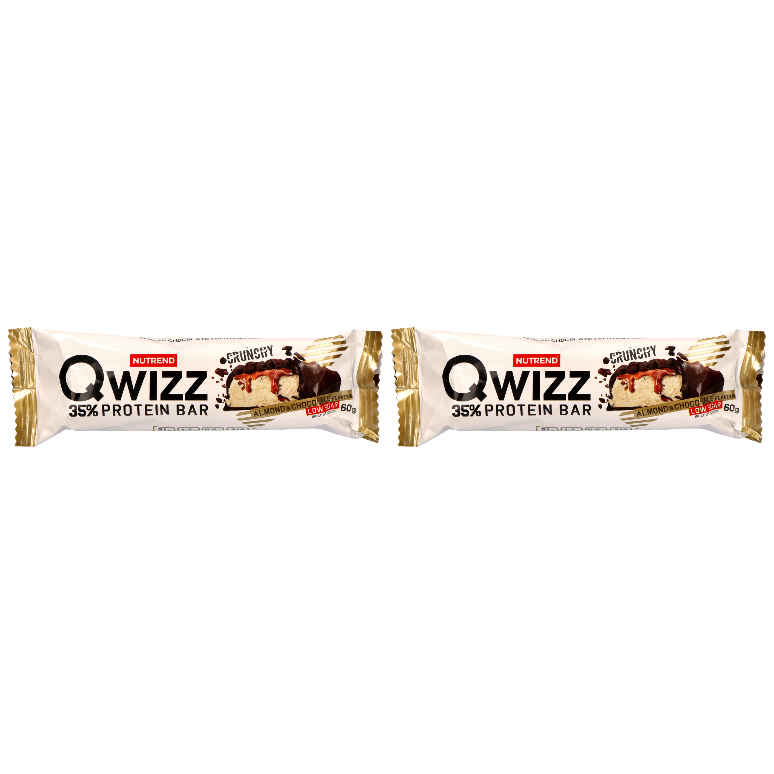 NUTREND Baton QWIZZ Protein Bar - 2x 60g