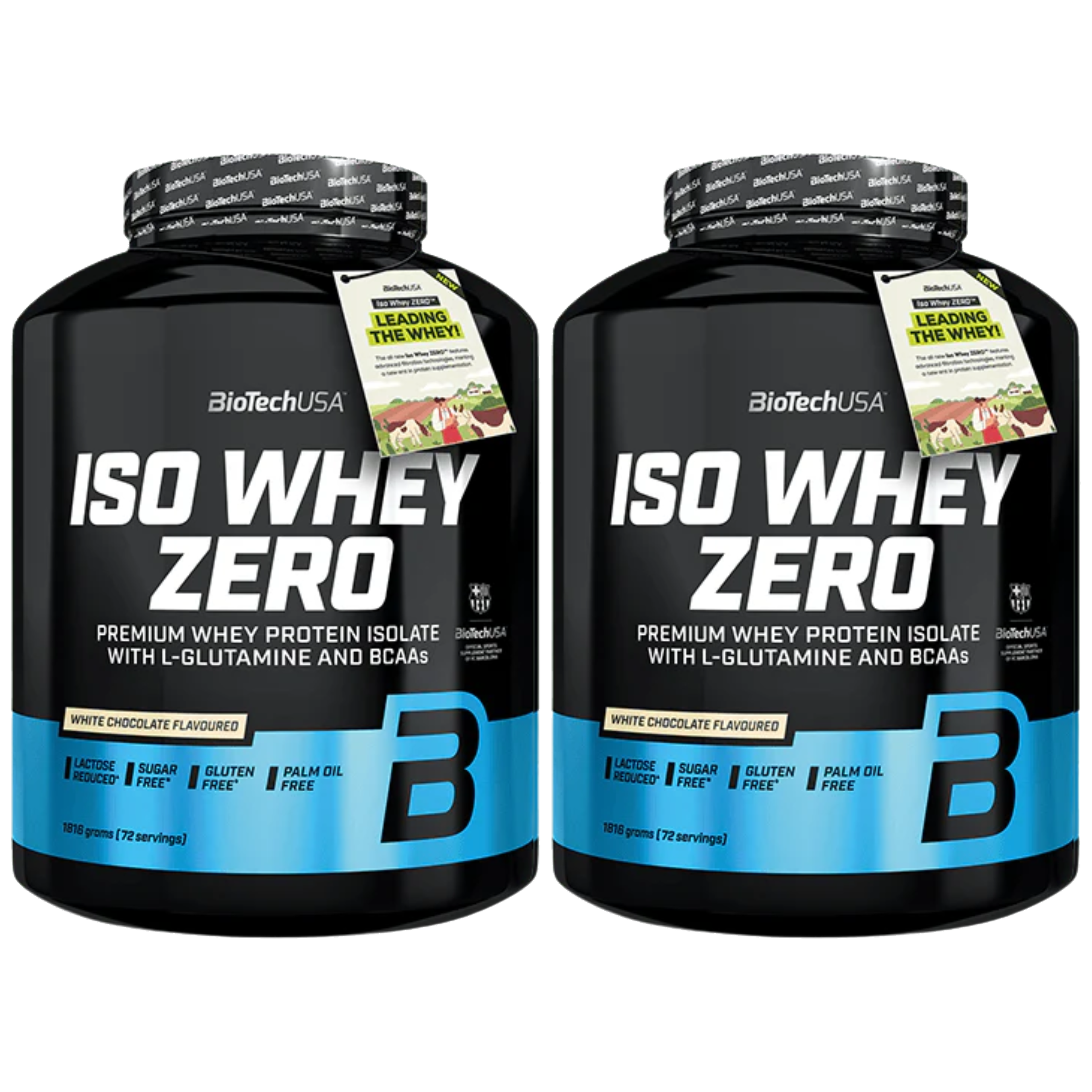 BioTech USA - Iso Whey Zero - 2x 1816g - White Chocolate