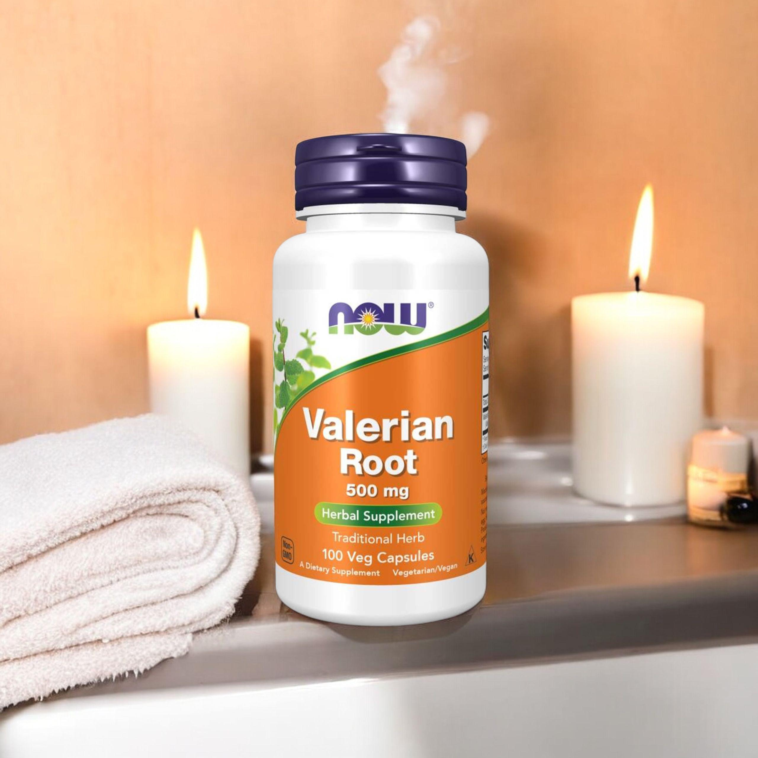 NOW Valerian Root 500mg - 100vcaps