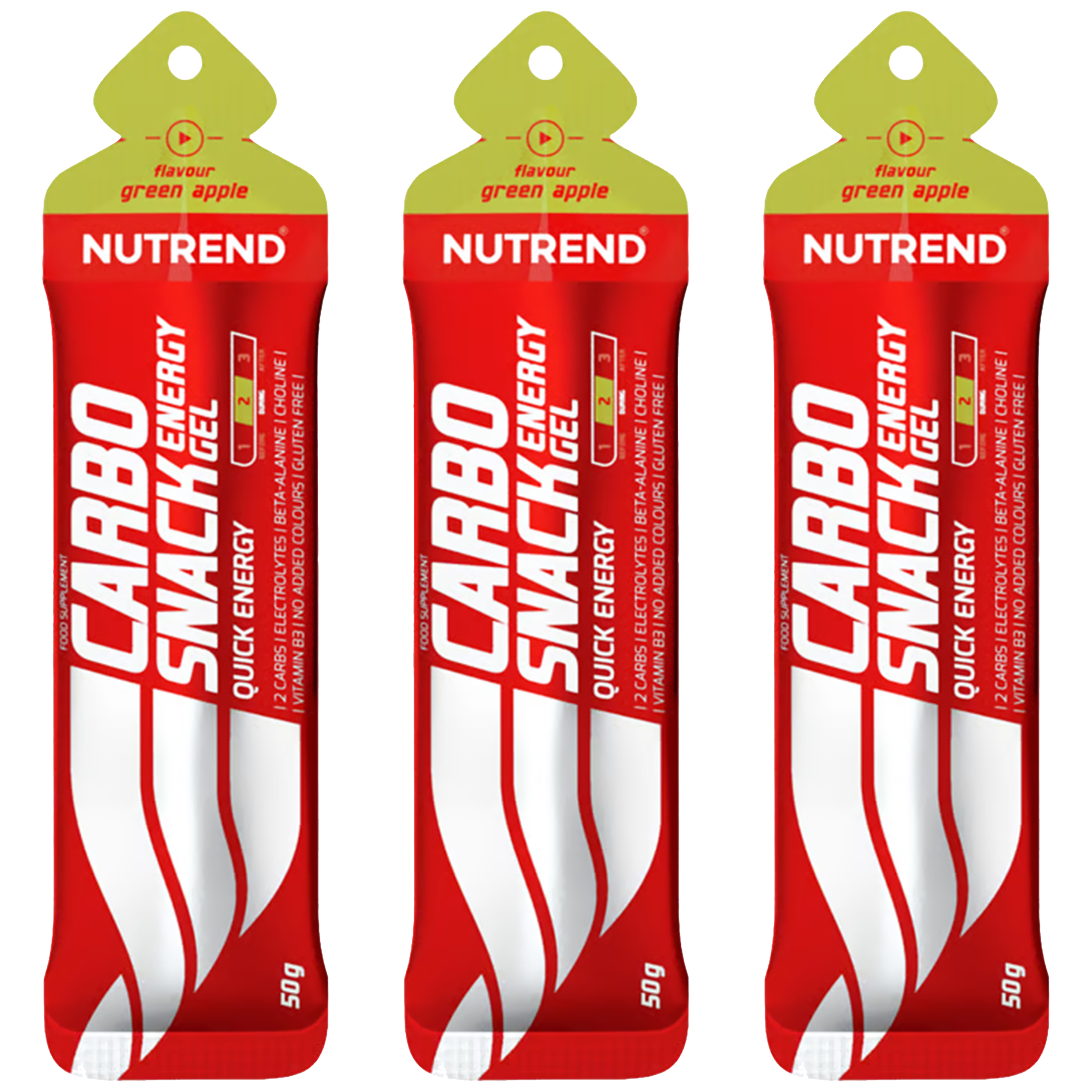 NUTREND Carbosnack - 3x 50g