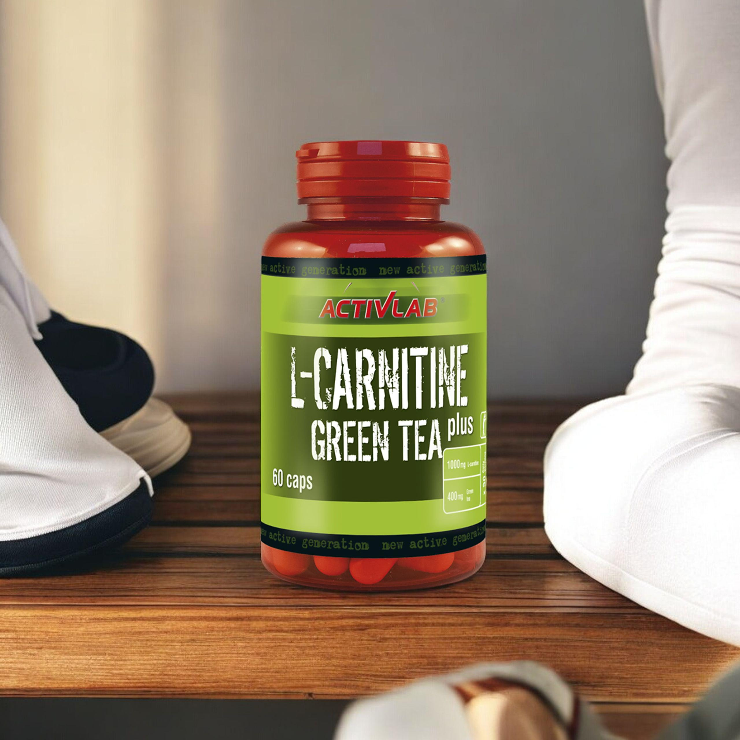 ACTIVLAB L-Carnitine + Green Tea - 3x 60caps
