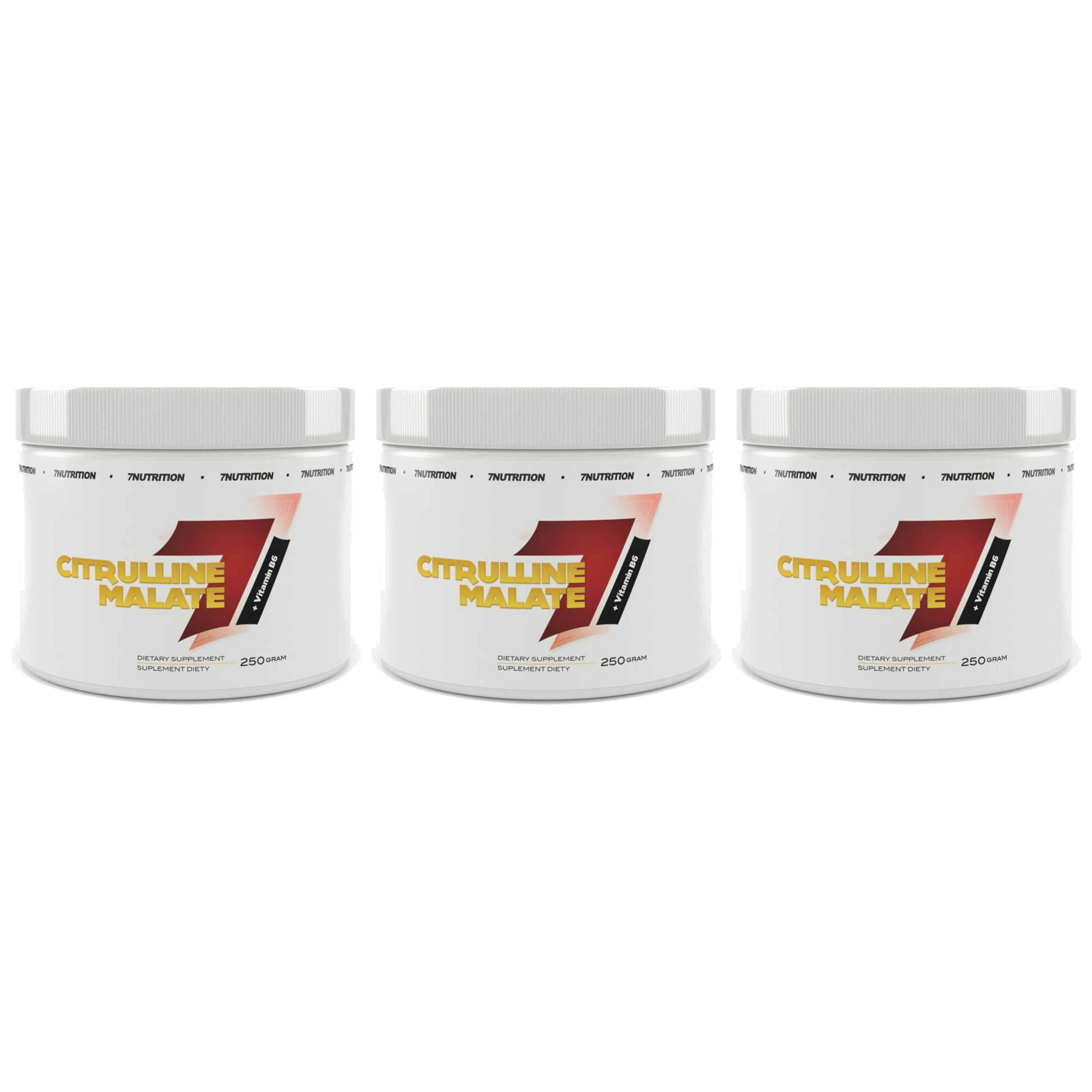 7 NUTRITION Citrulline Malate - 3x 250g