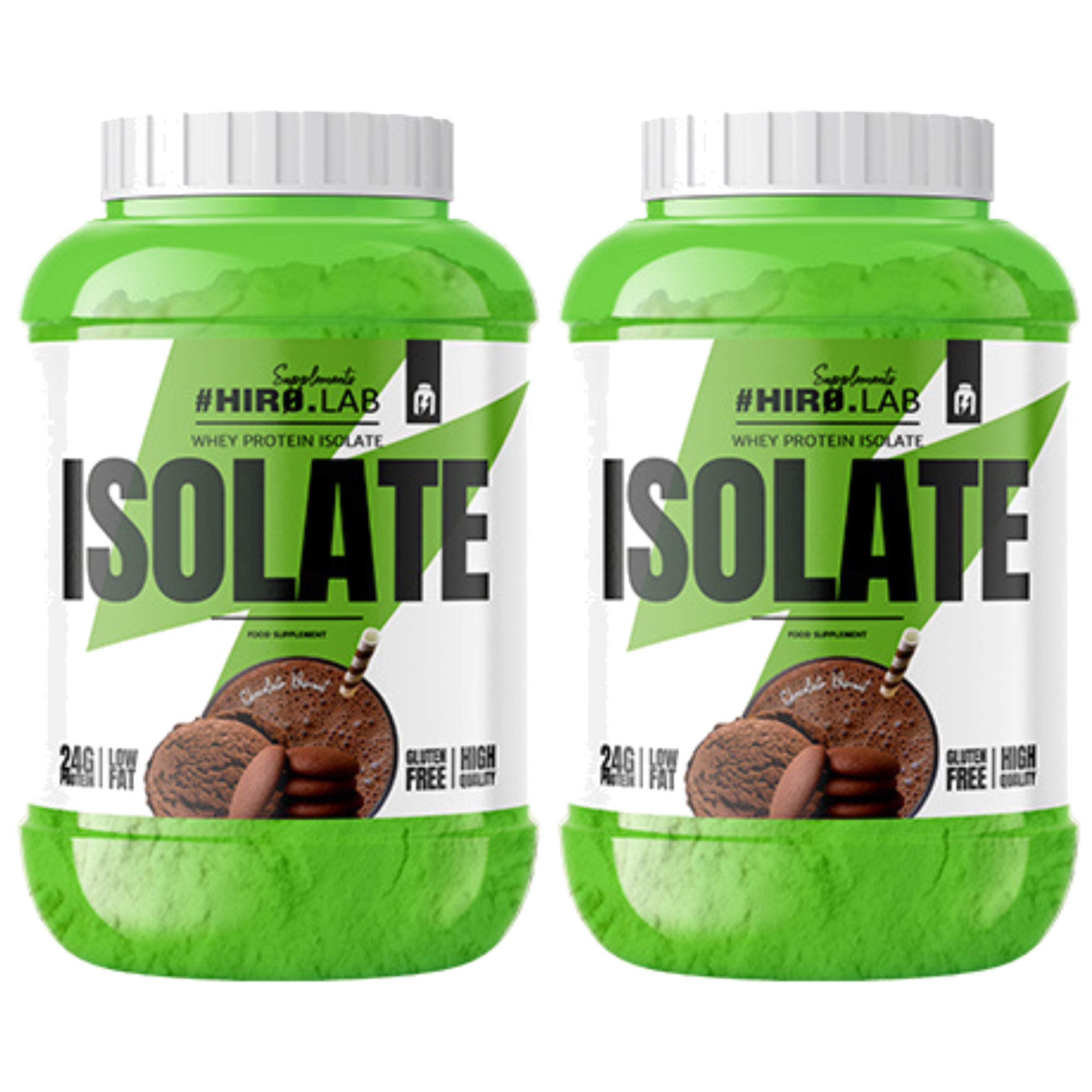 HIRO.LAB Whey Protein Isolate - 2x 1800g